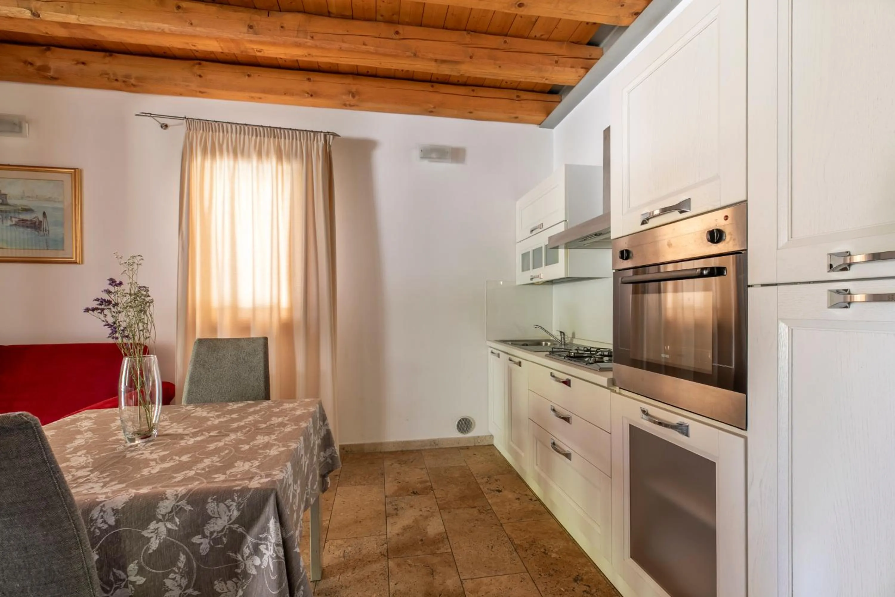 Kitchen or kitchenette in Agriturismo Porcaloca