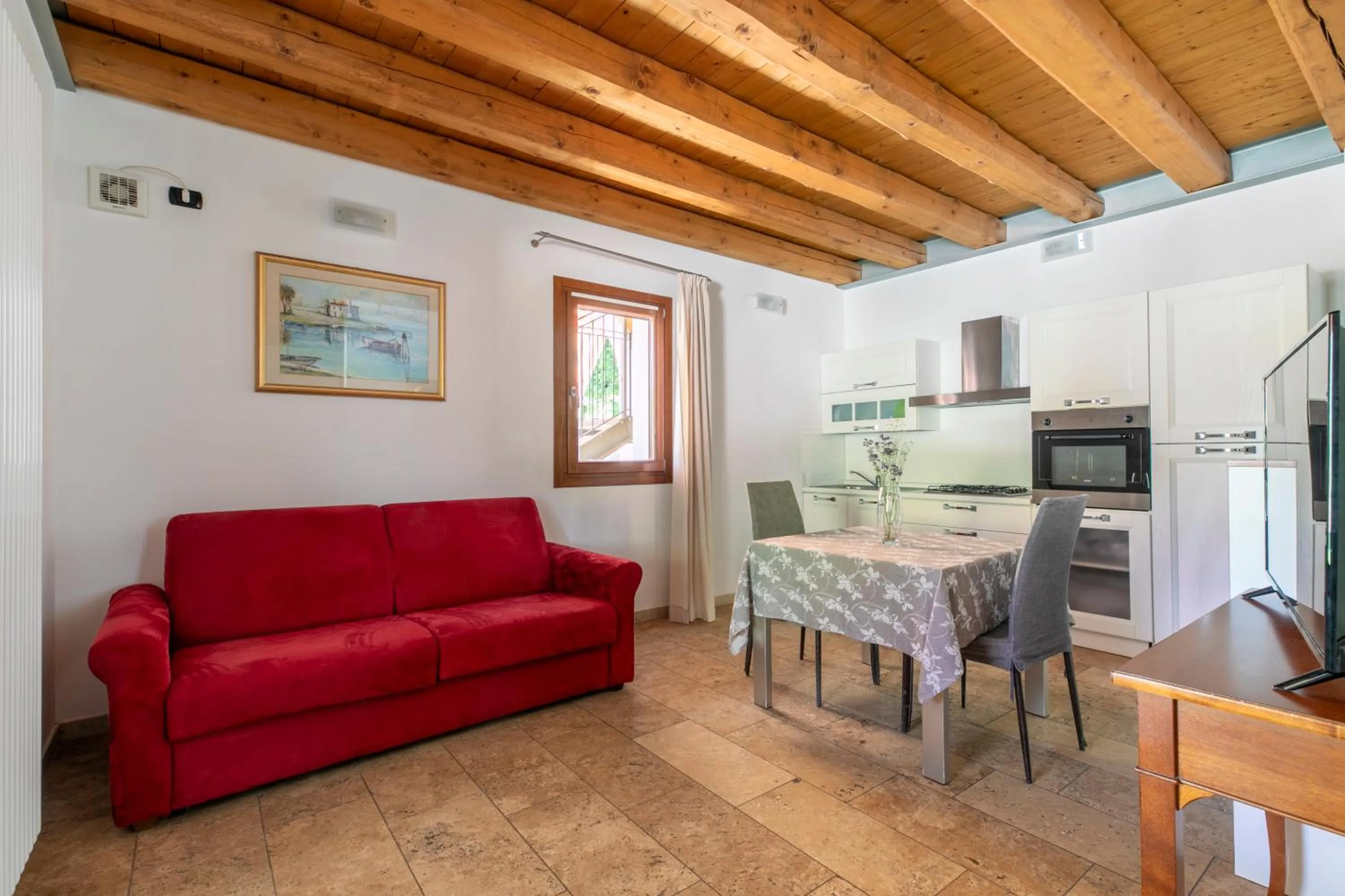 Kitchen or kitchenette in Agriturismo Porcaloca