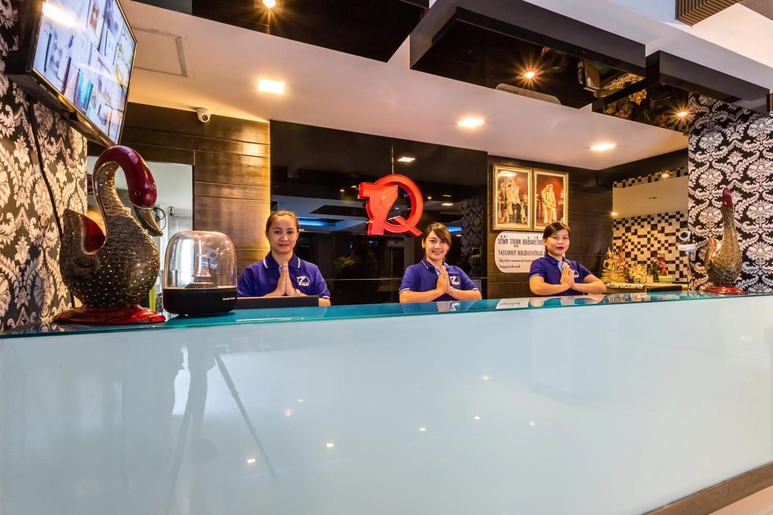 Staff in 7Q Patong Beach Hotel