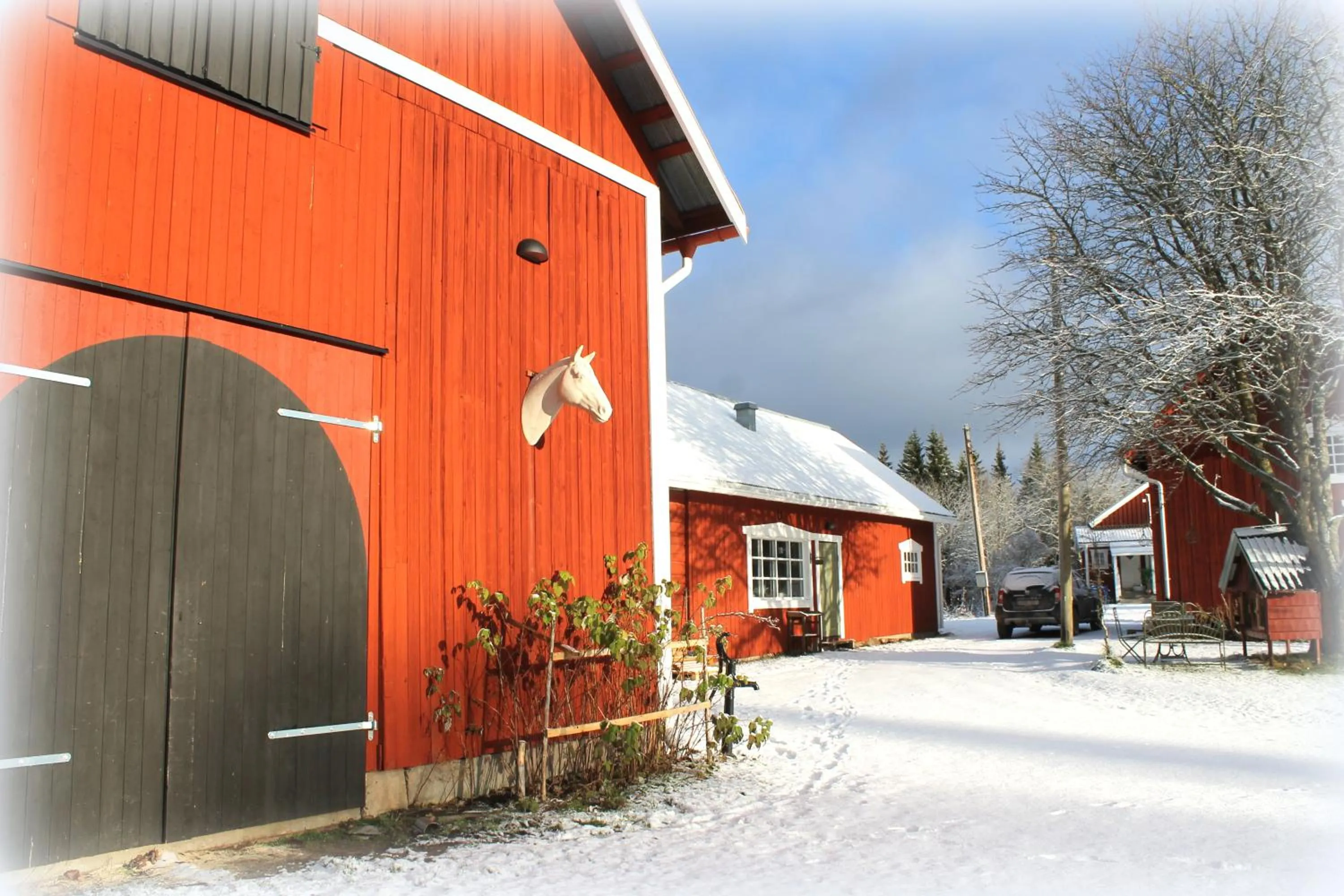 Inner courtyard view in Stordrågen