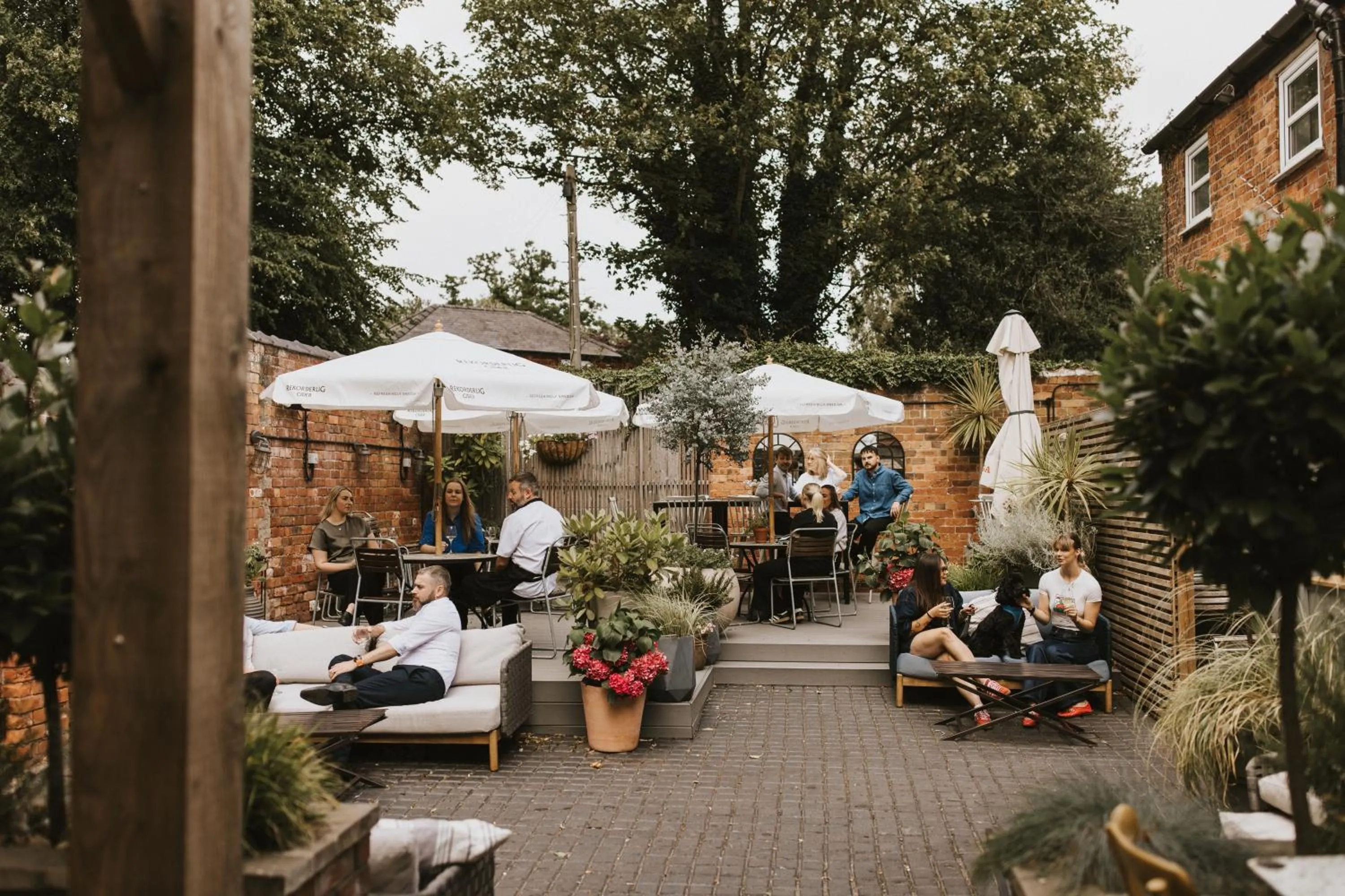 Garden in Tower Hotel