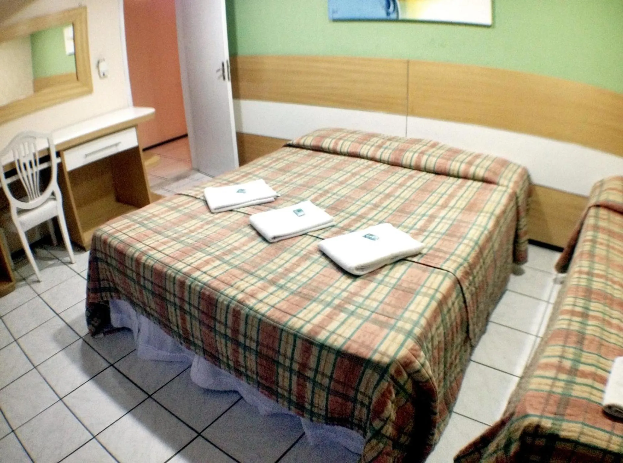 Bedroom, Bed in Raio de Sol Praia Hotel