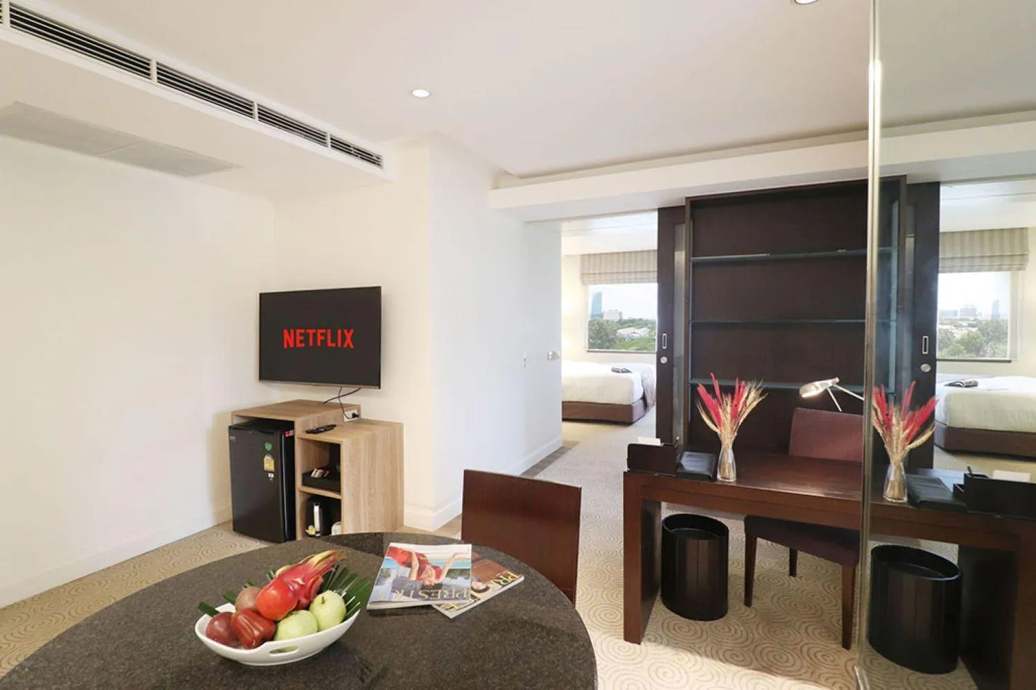 Seating area in The Quarter Saladaeng by UHG