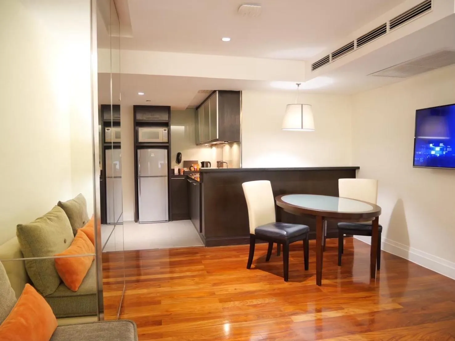 Seating area in The Quarter Saladaeng by UHG