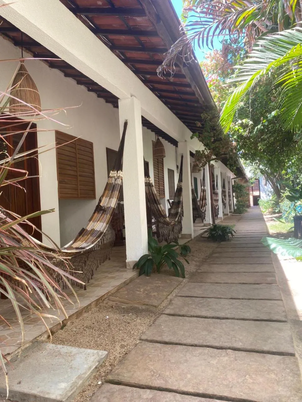 Patio in Pousada Pedra Furada