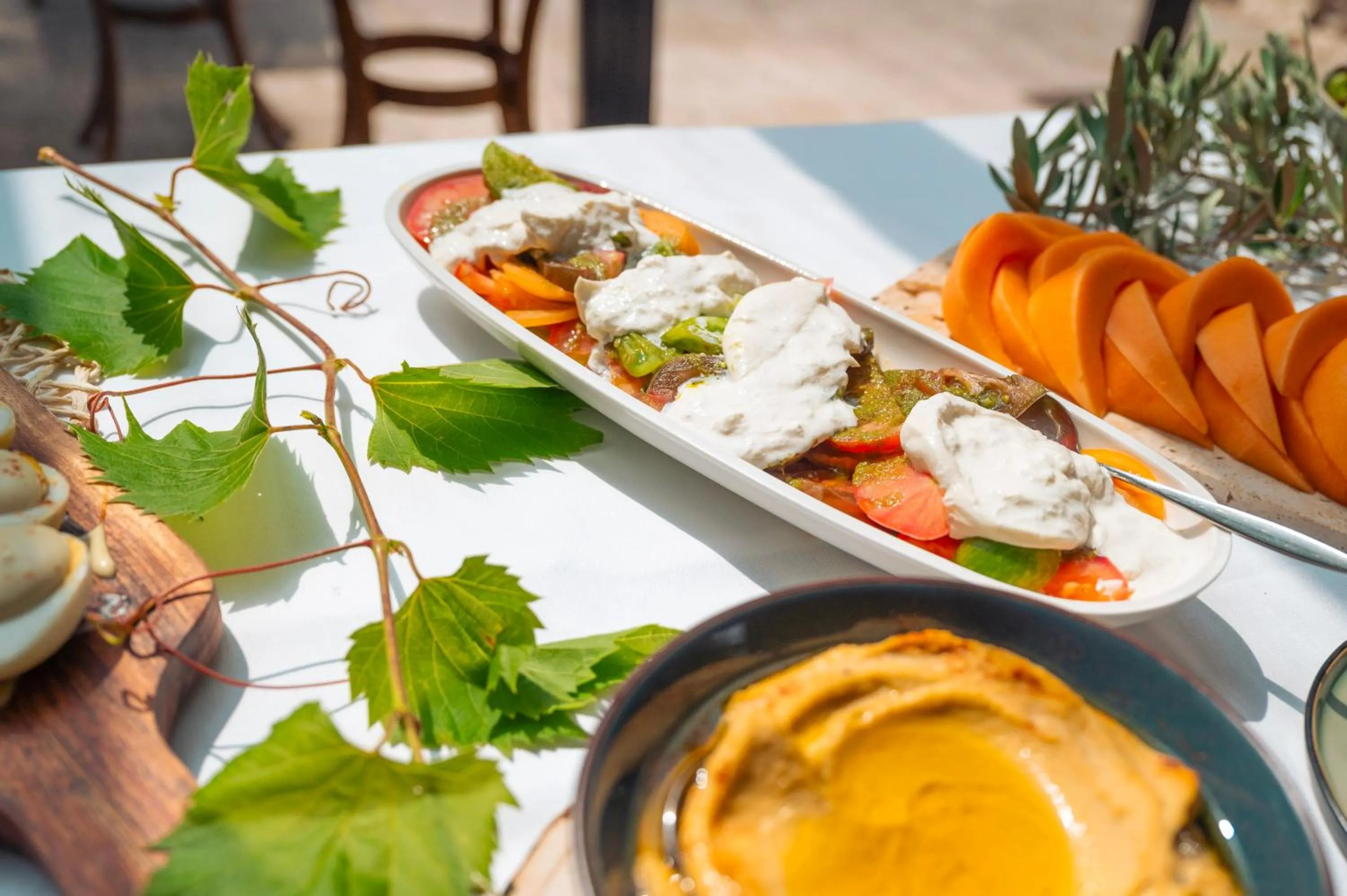 Food and drinks in La Villa Vicha, The Originals Relais