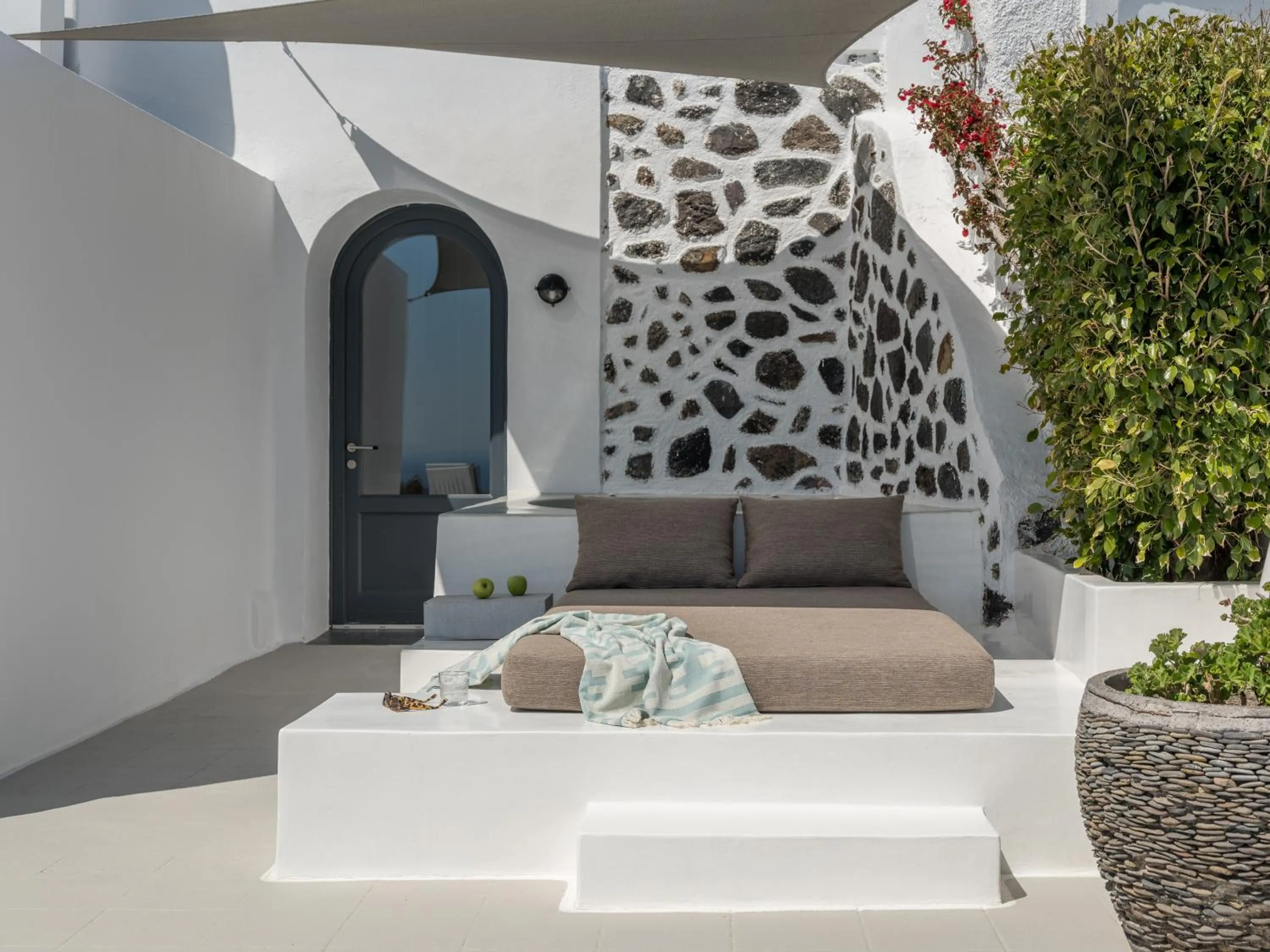 Patio in Honeymoon Petra Villas