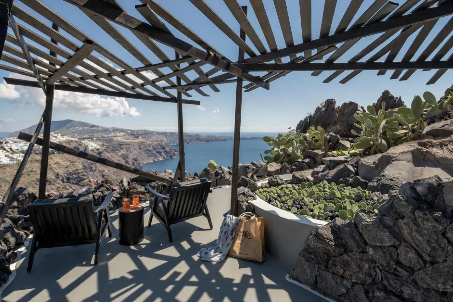 View (from property/room) in Honeymoon Petra Villas