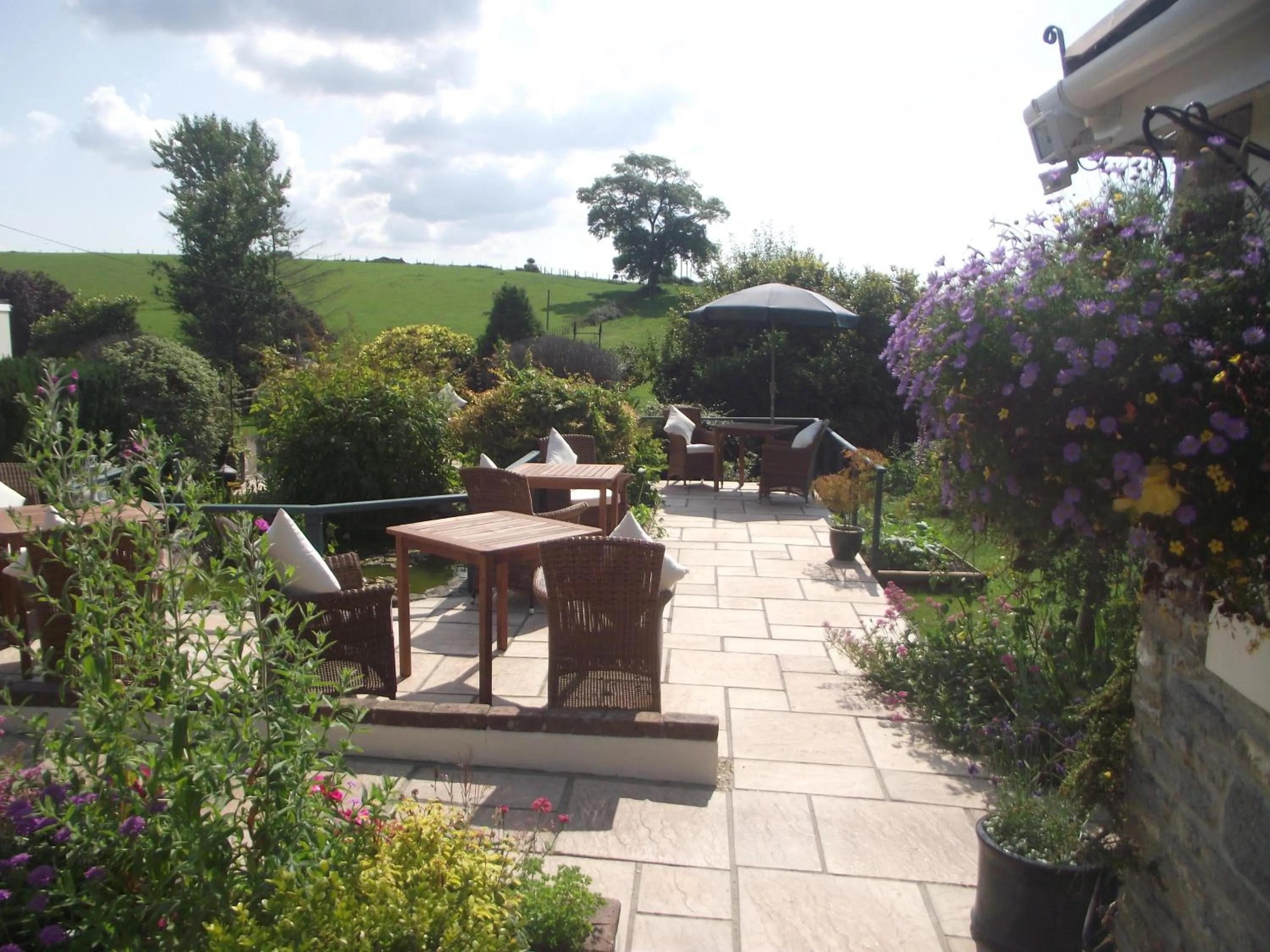 Balcony/Terrace in Yalbury Cottage