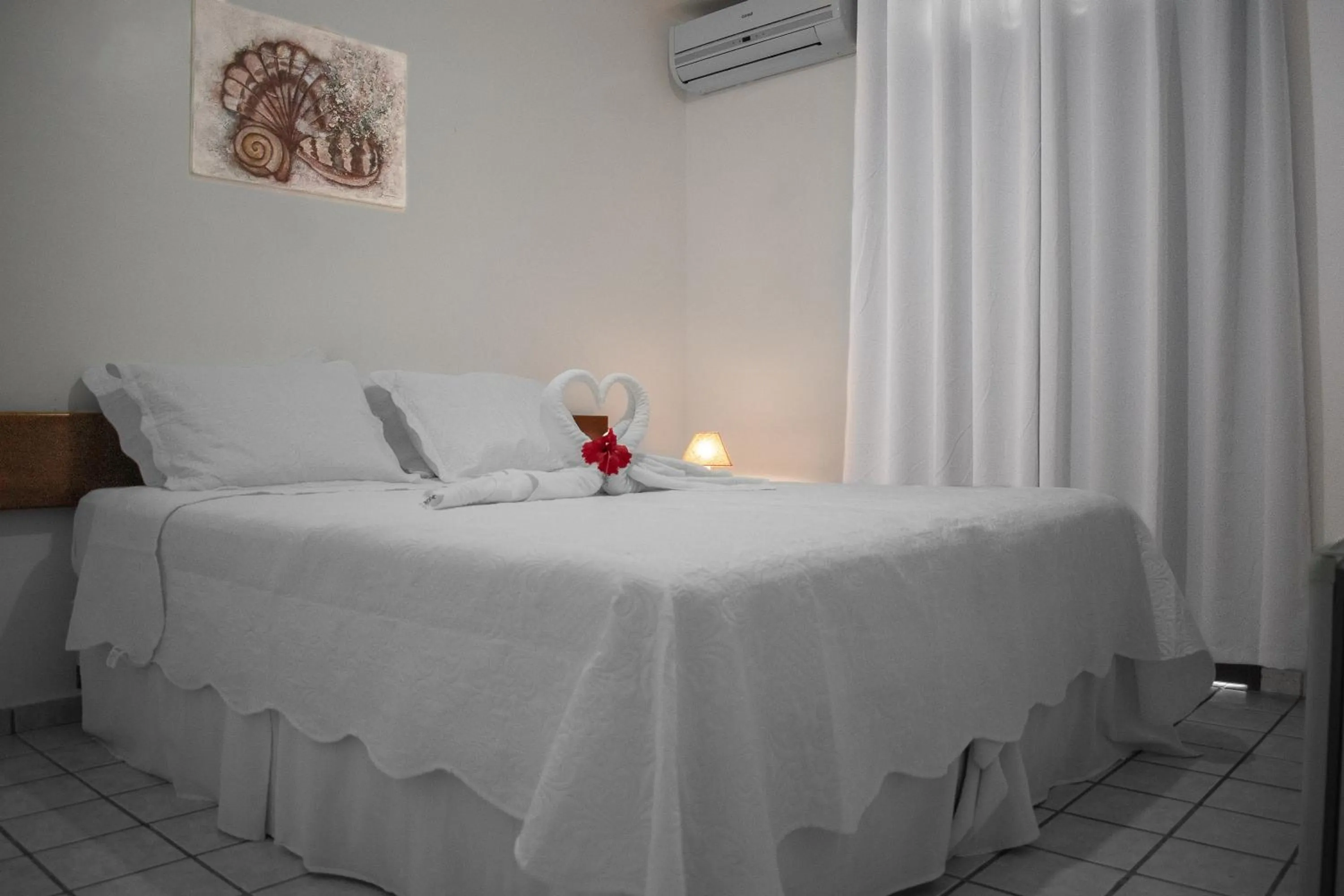 Bed in Hotel Pousada Estacao Do Sol Natal