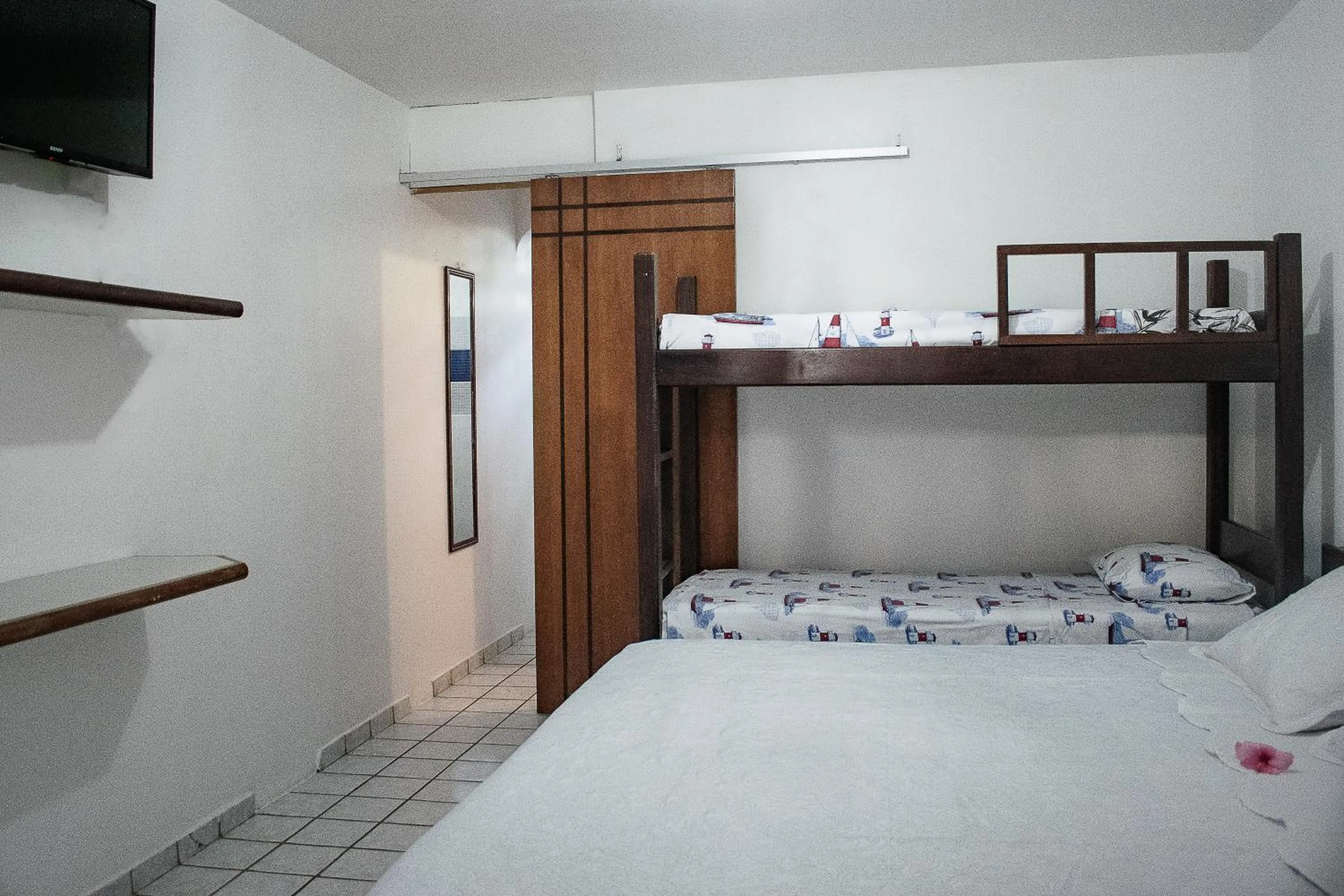 Bed in Hotel Pousada Estacao Do Sol Natal