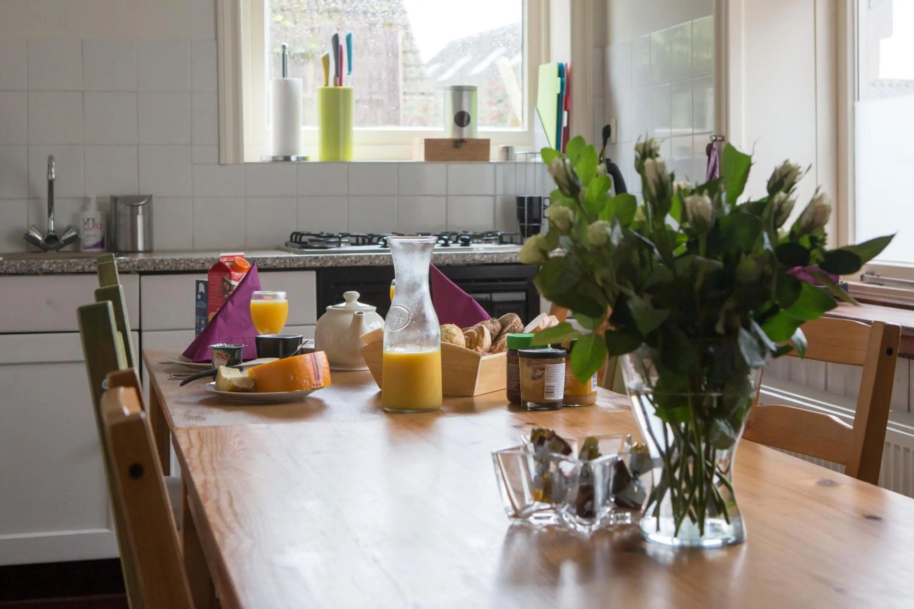 Continental breakfast in B&B 'T Skoalhûs