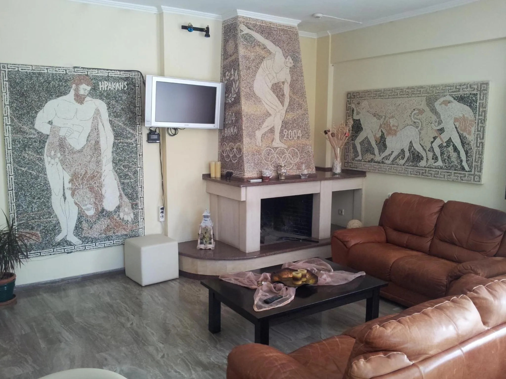 Living room in Hotel Apollon