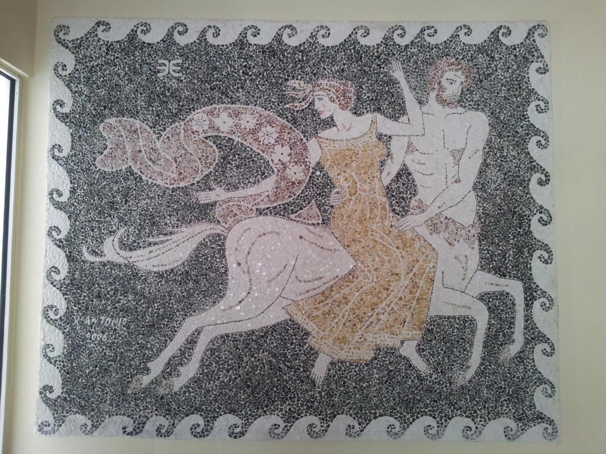 Decorative detail in Hotel Apollon