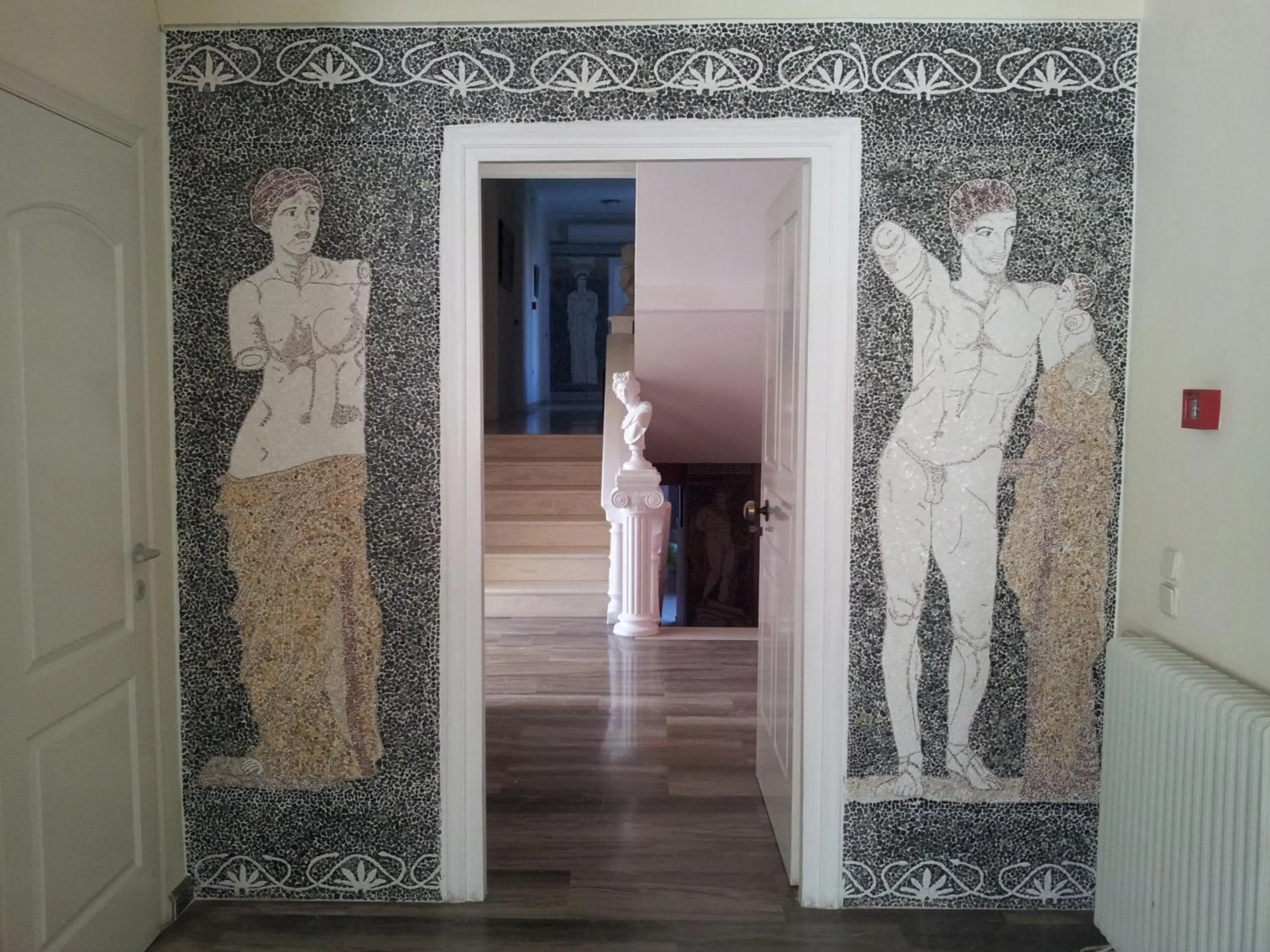 Decorative detail in Hotel Apollon