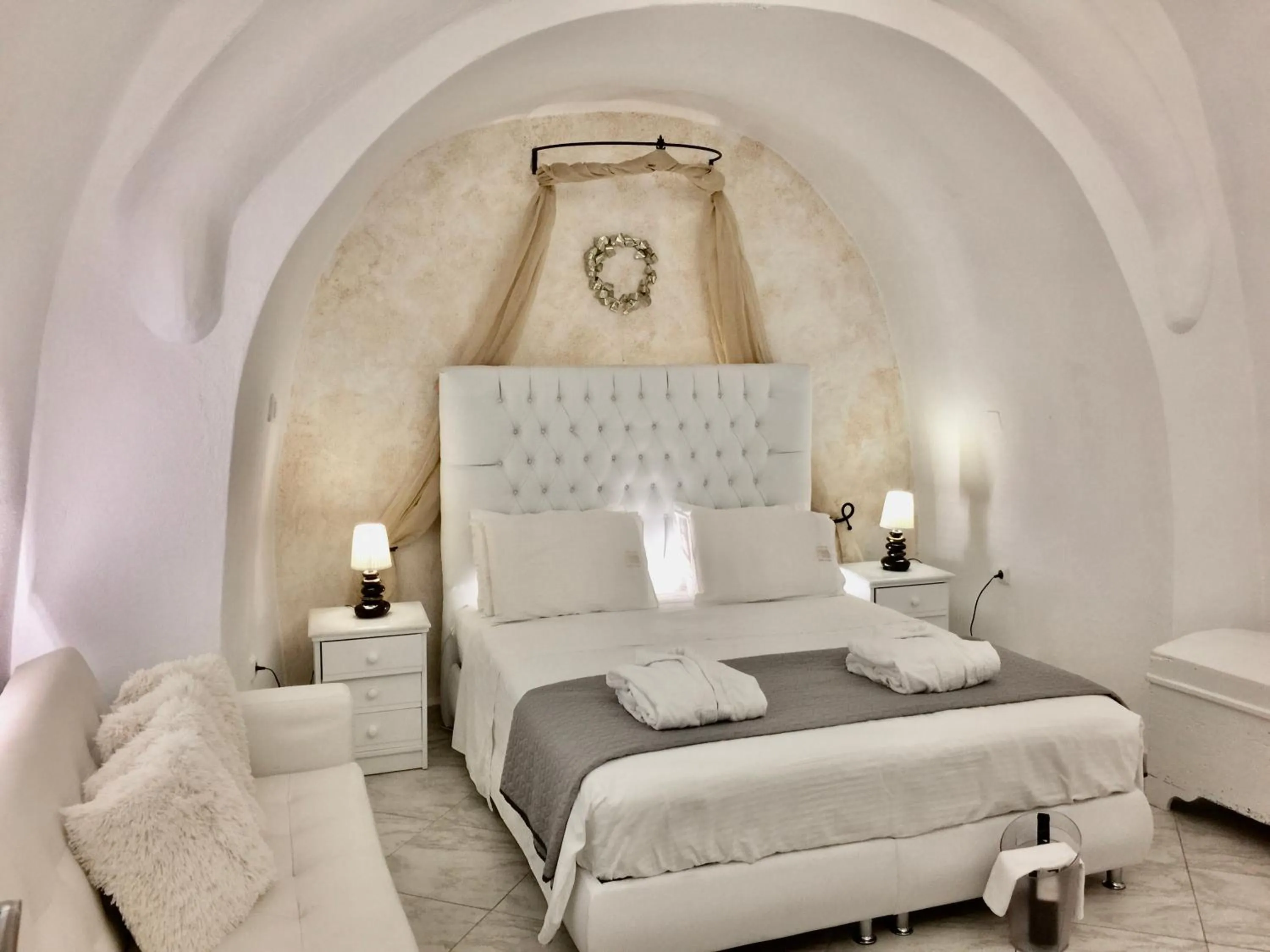 Bedroom, Bed in Aeolos Art & Eco Suites Adults Only