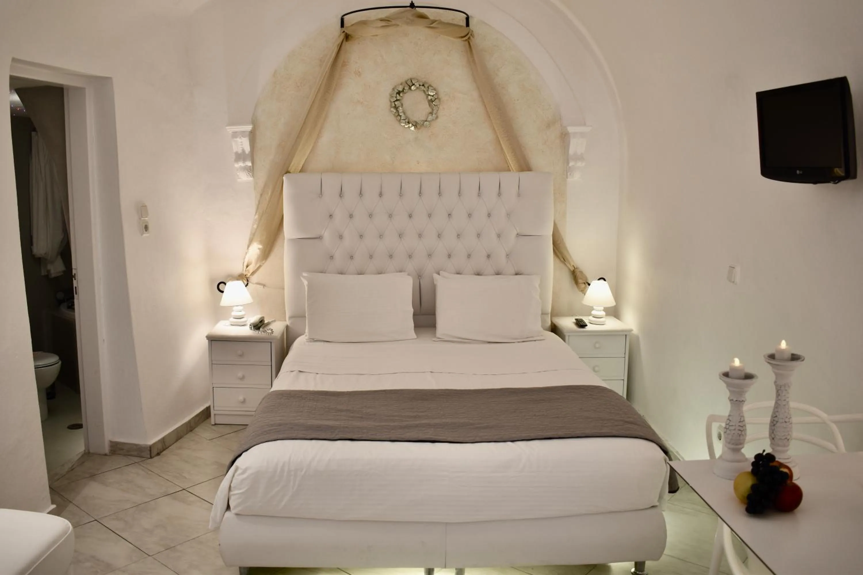 Bedroom, Bed in Aeolos Art & Eco Suites Adults Only