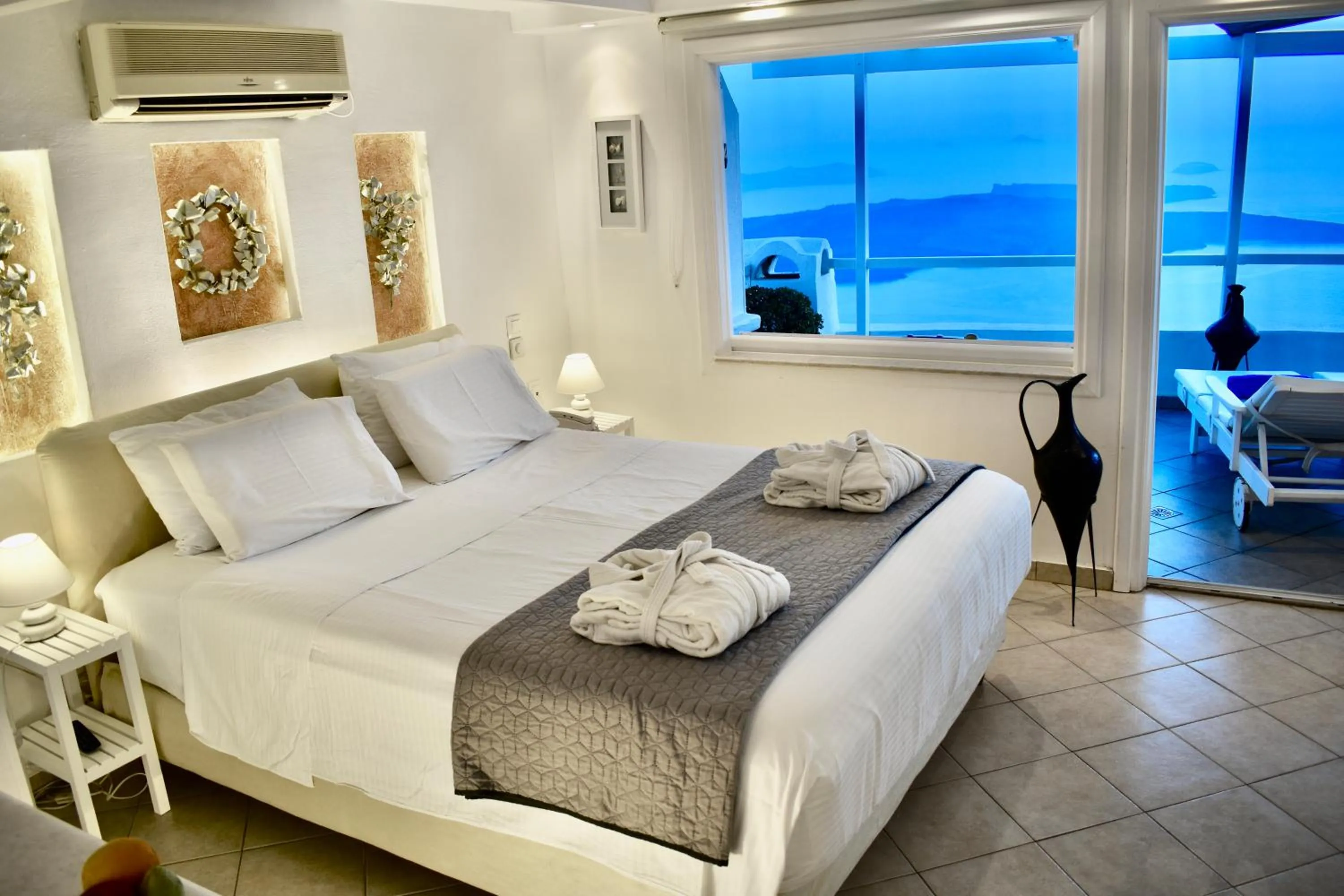 Photo of the whole room, Bed in Aeolos Art & Eco Suites Adults Only