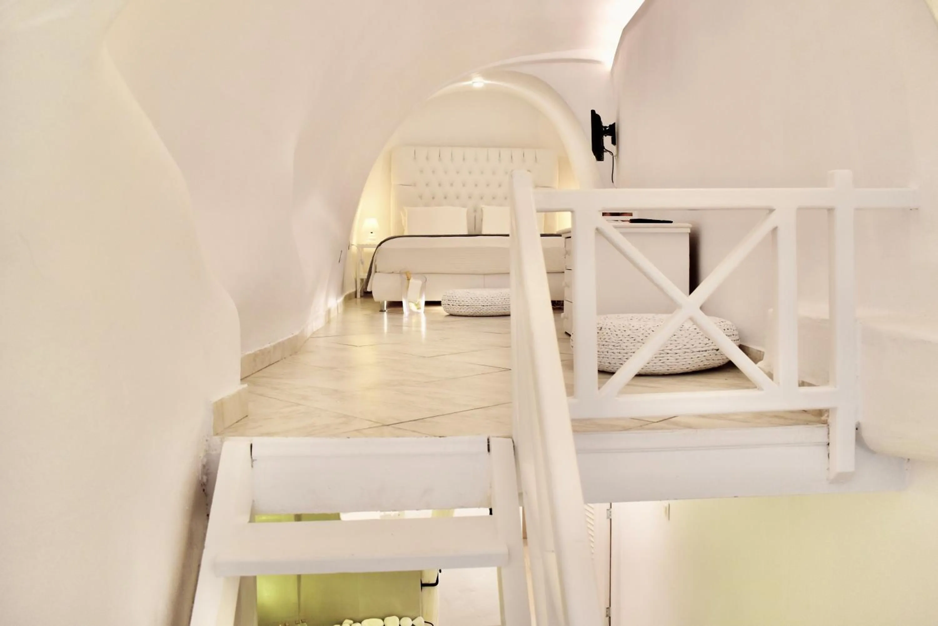 Bedroom, Bed in Aeolos Art & Eco Suites Adults Only