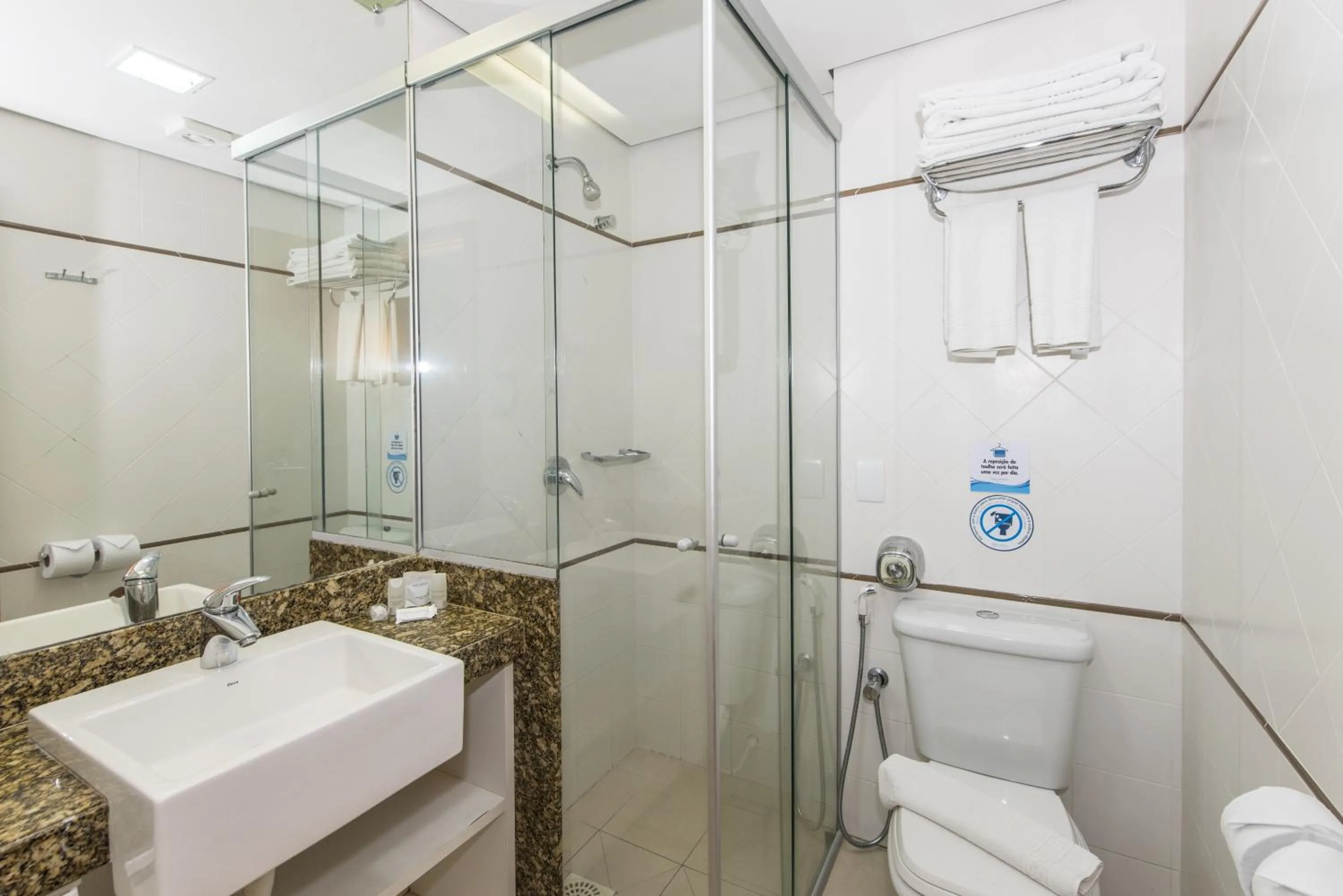 Shower in Aquaria Natal Hotel