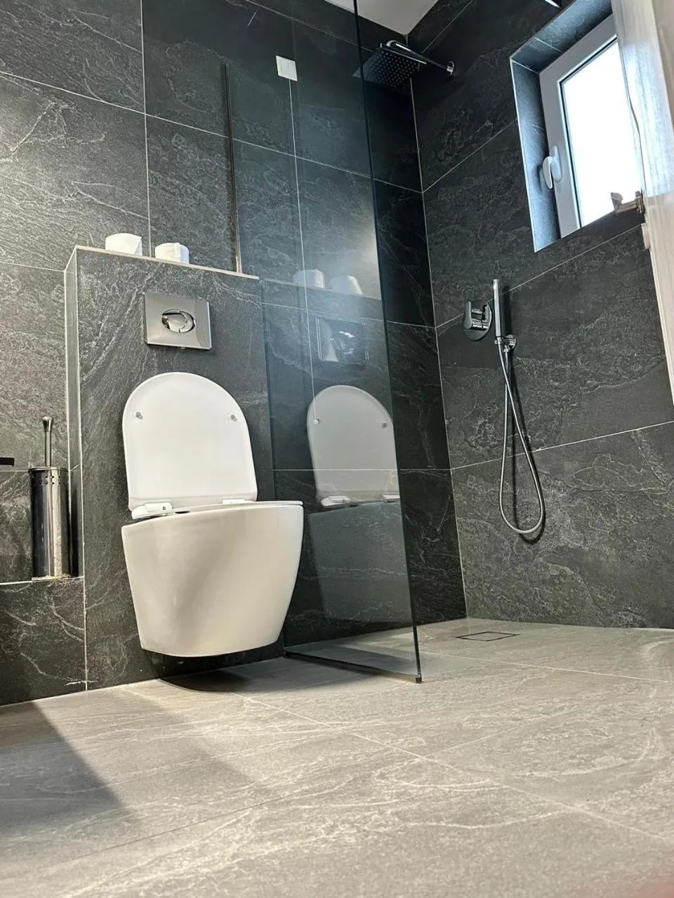 Bathroom in Alkistis Hotel