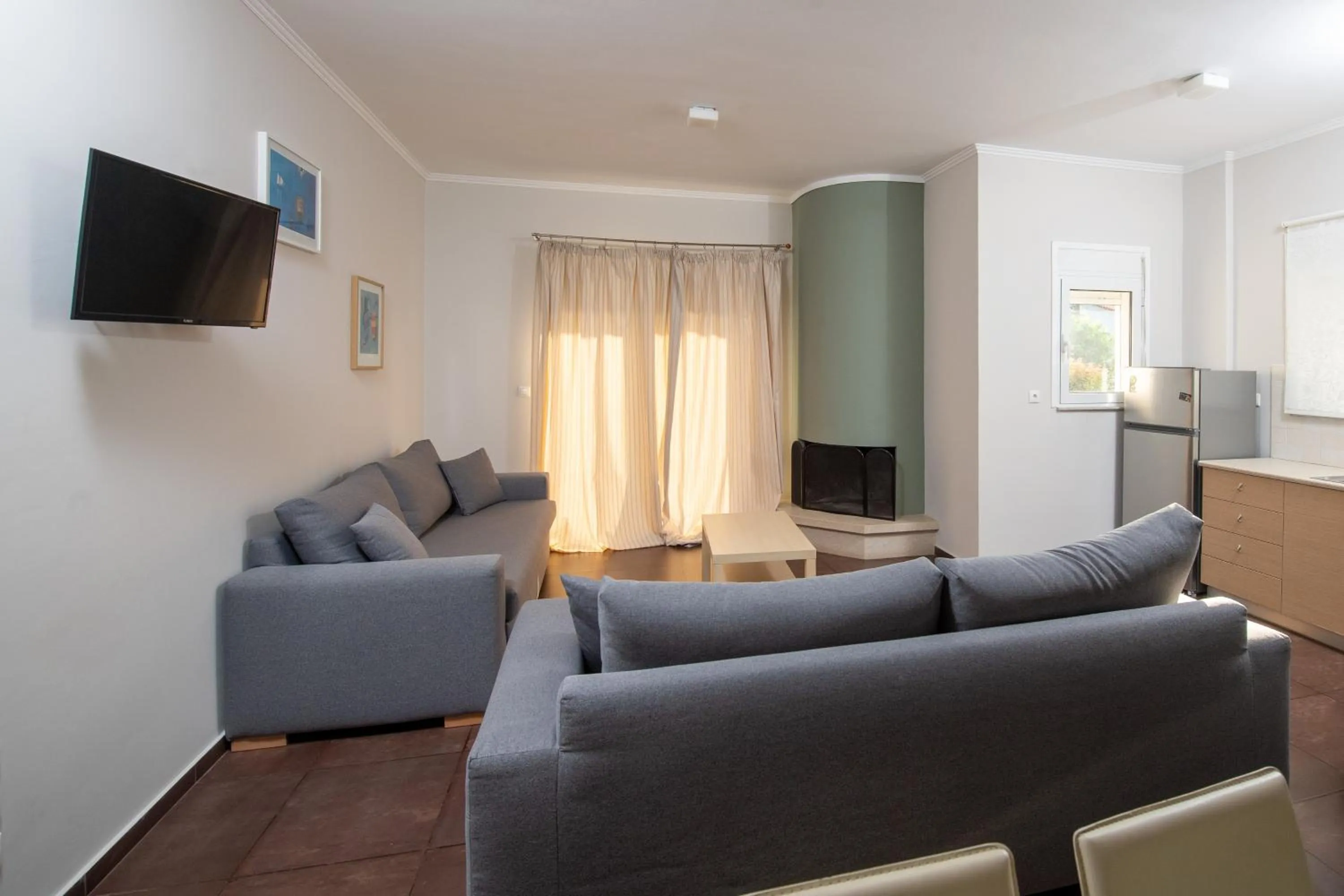 Living room in Alkistis Hotel