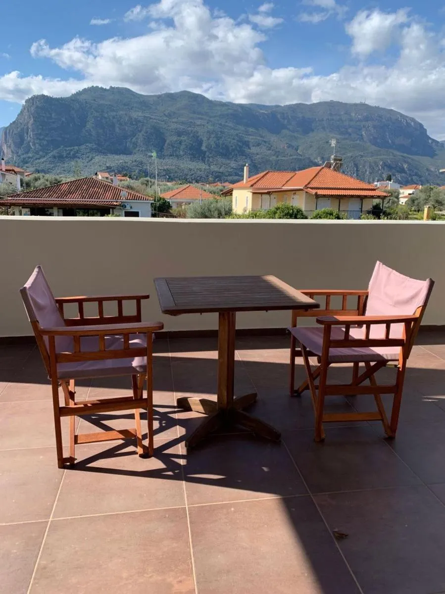 Balcony/Terrace in Alkistis Hotel