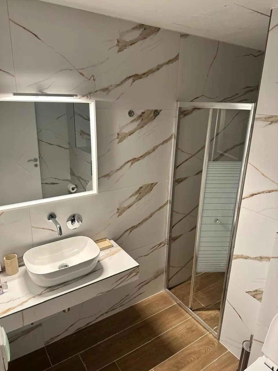 Bathroom in Alkistis Hotel