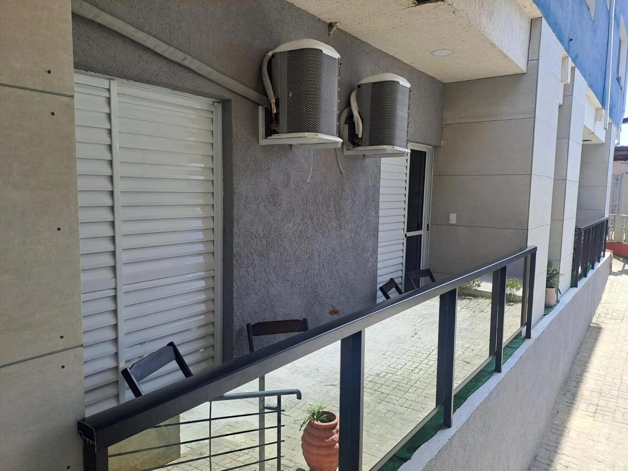 Balcony/Terrace in Pousada TOP Mairiporã