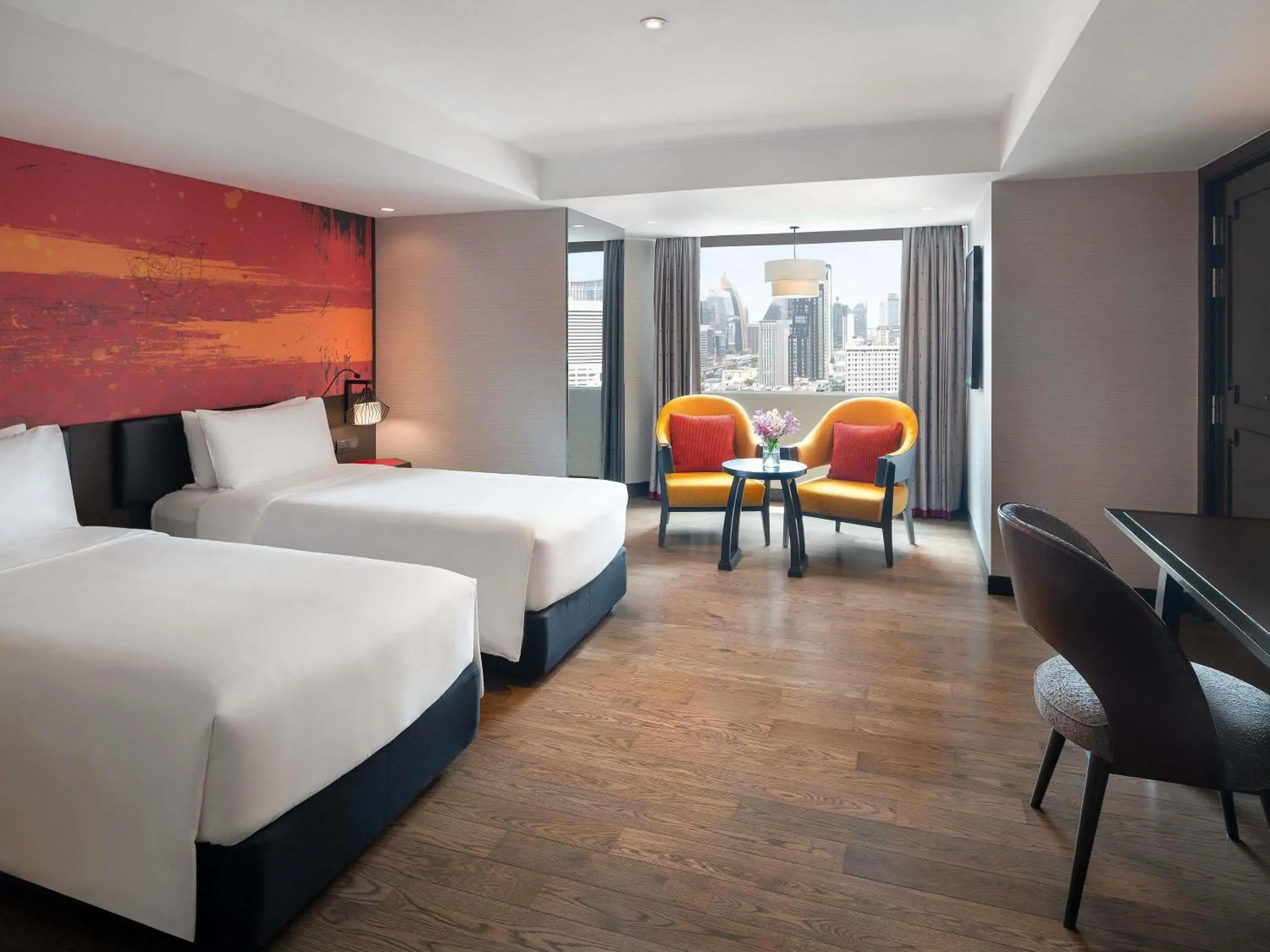 Deluxe Twin Room in Mercure Bangkok Sukhumvit 11 Deluxe Twin Room in Mercure Bangkok Sukhumvit 11