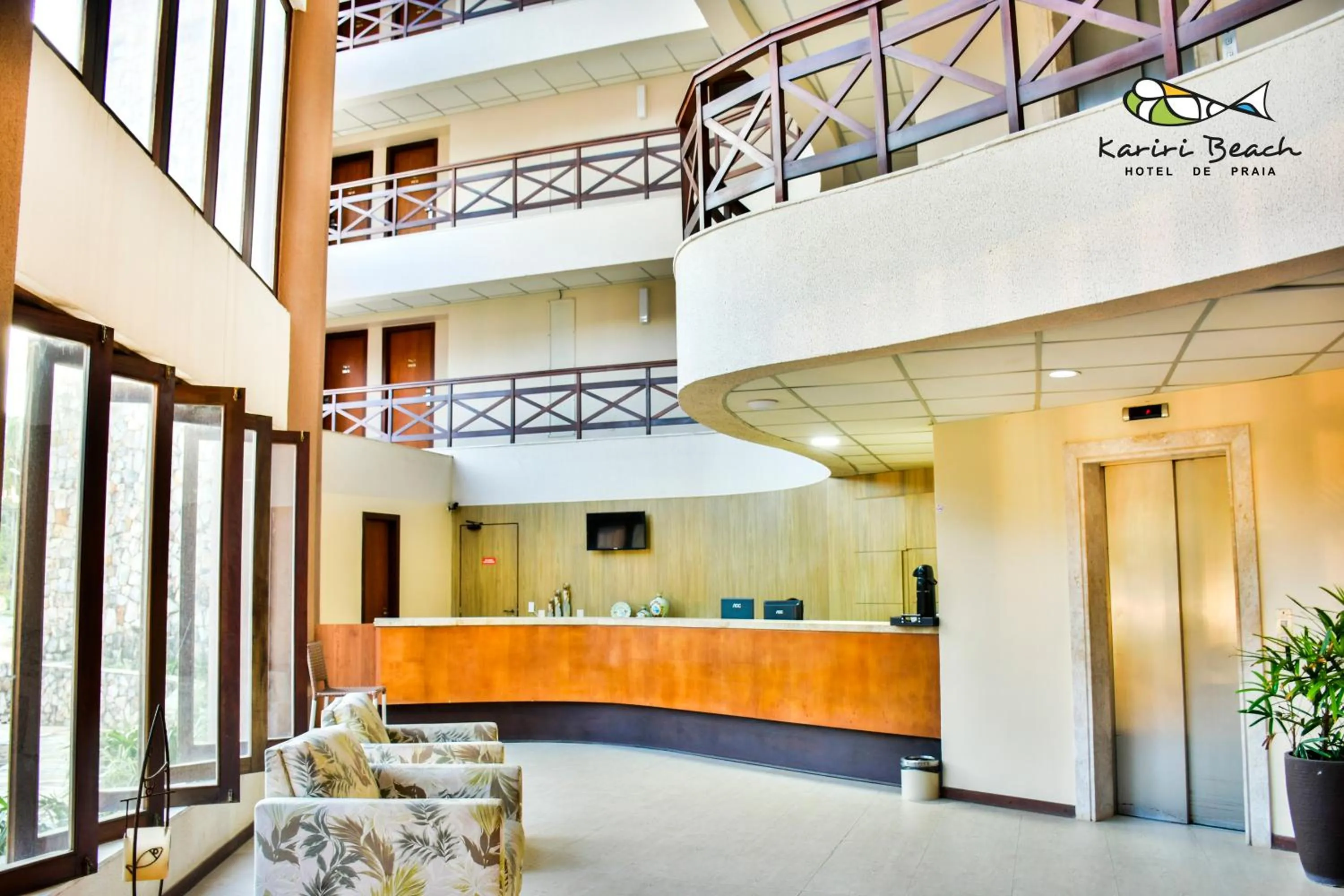 Lobby or reception in Kariri Beach Hotel