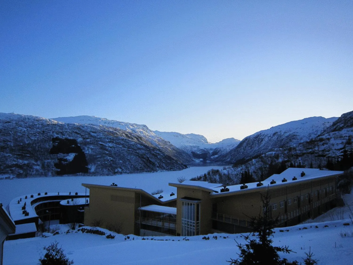 Facade/entrance in Hordatun Hotel