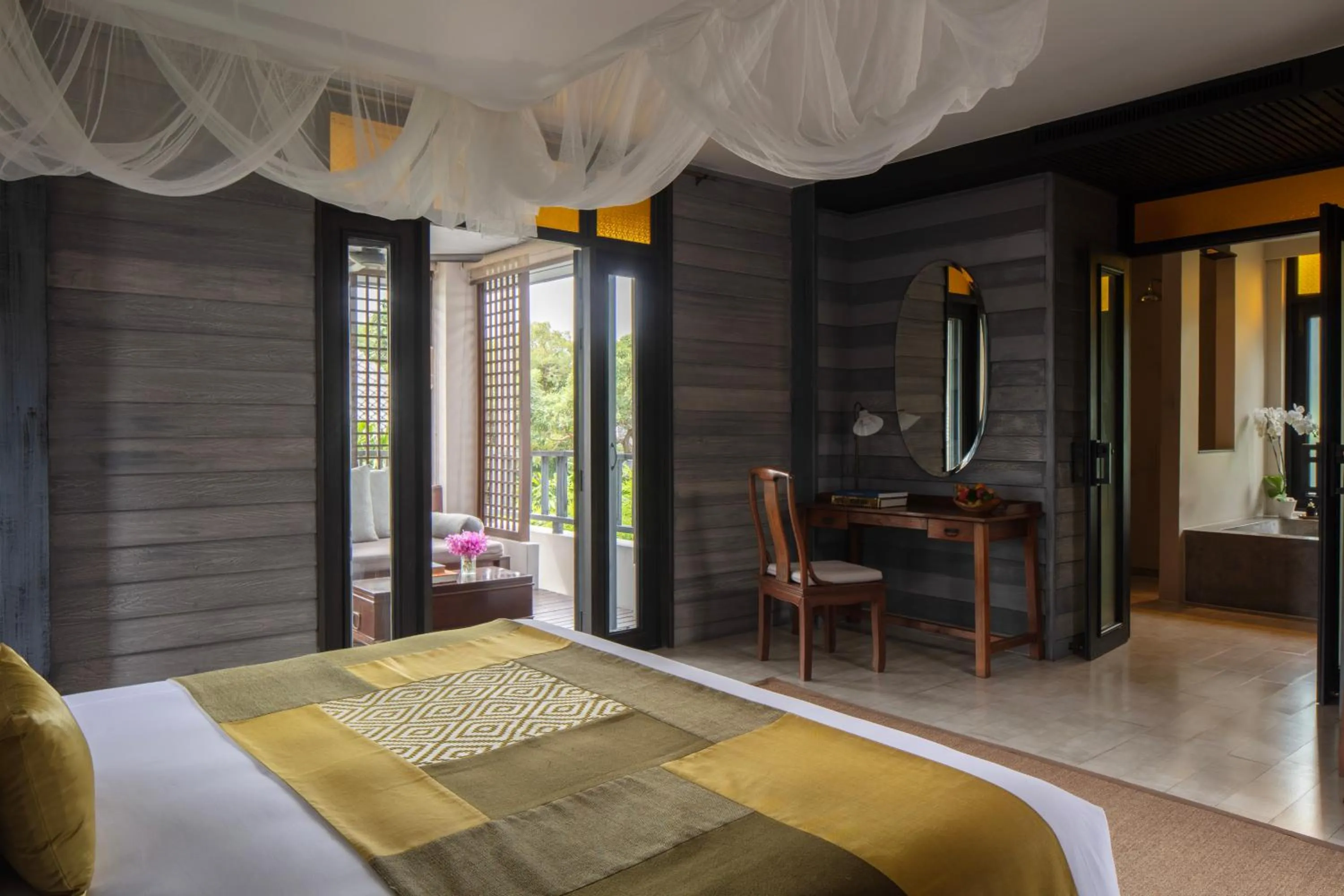 Bedroom, Bed in Anantara Lawana Koh Samui Resort