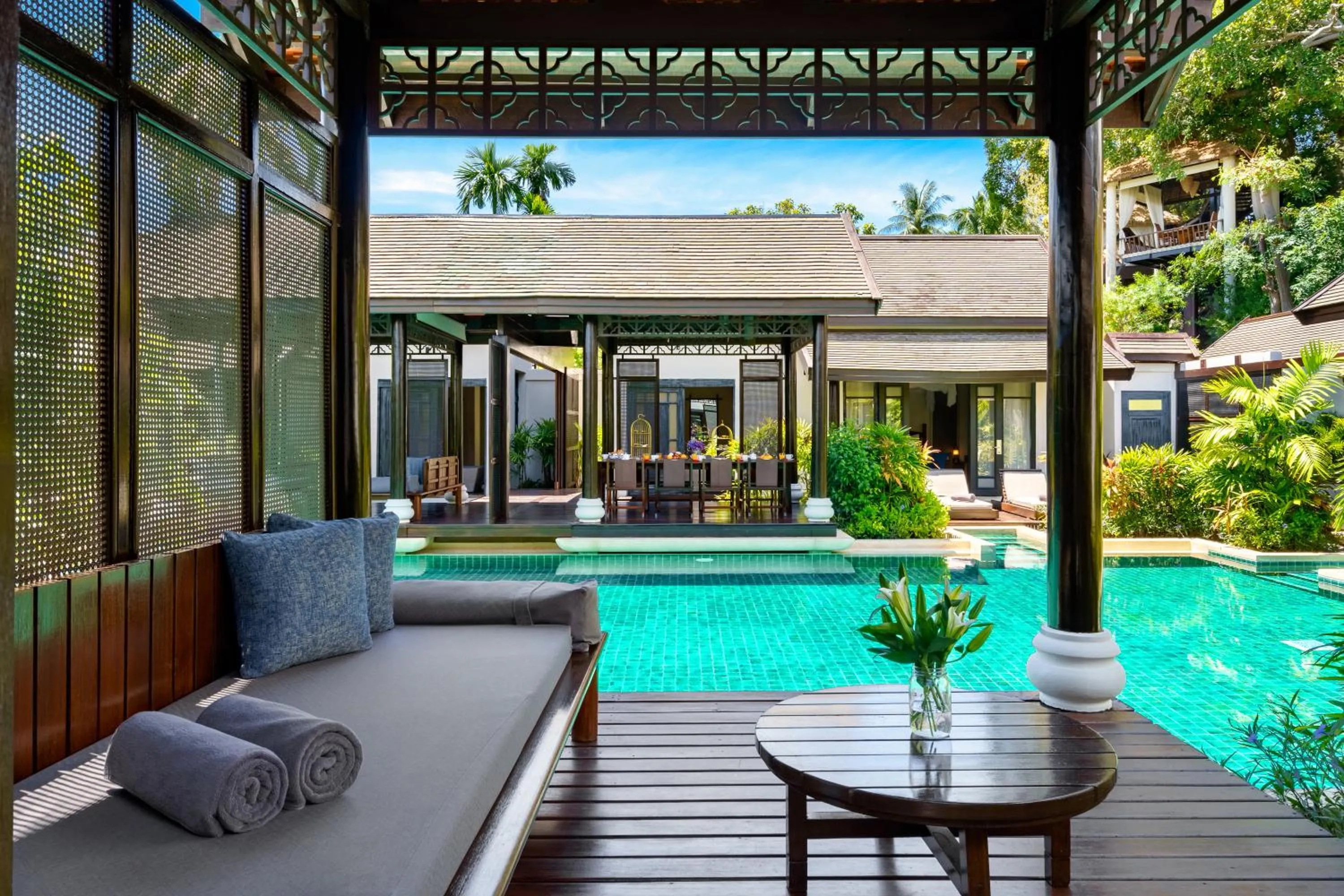 Swimming pool in Anantara Lawana Koh Samui Resort
