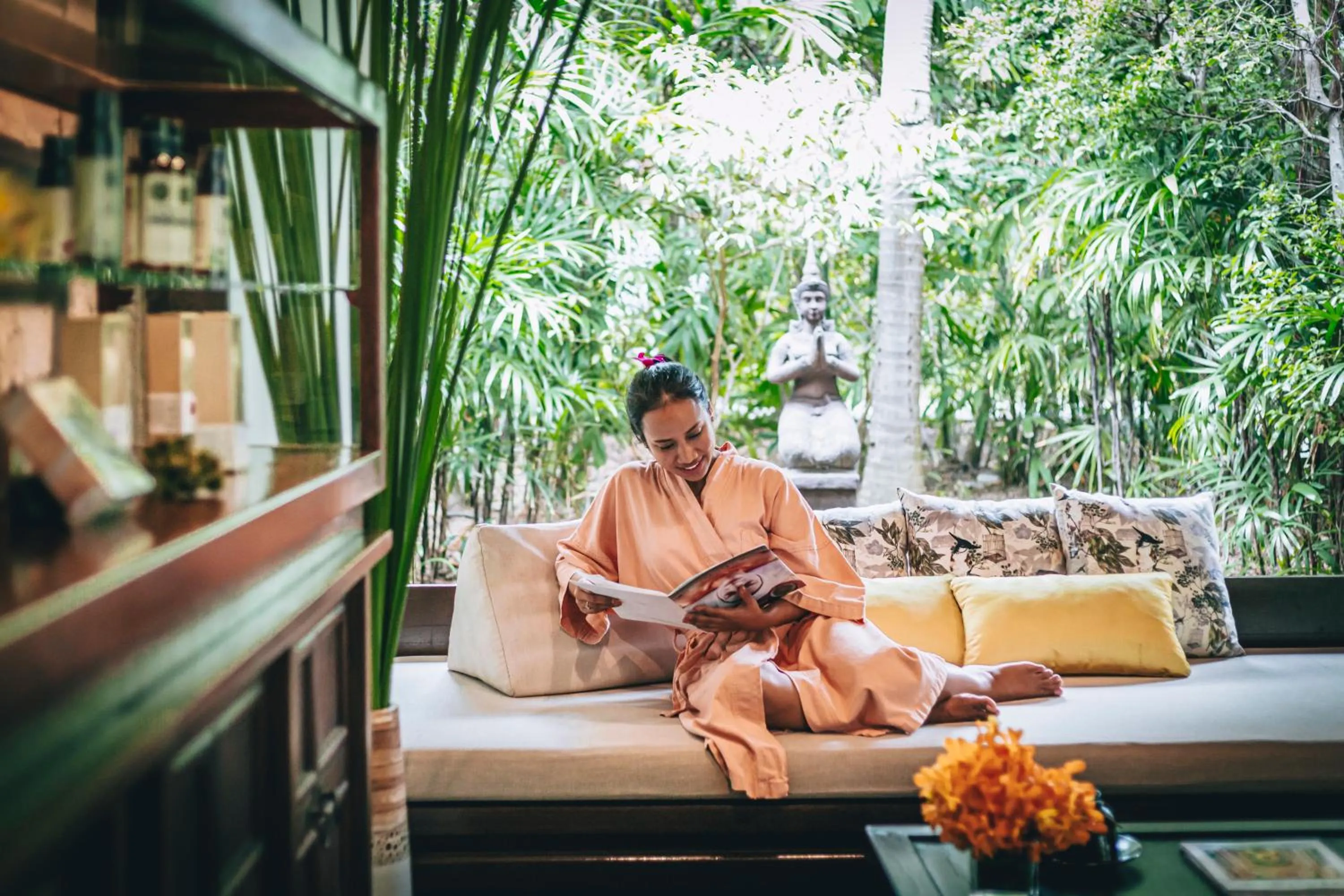 Garden in Anantara Lawana Koh Samui Resort