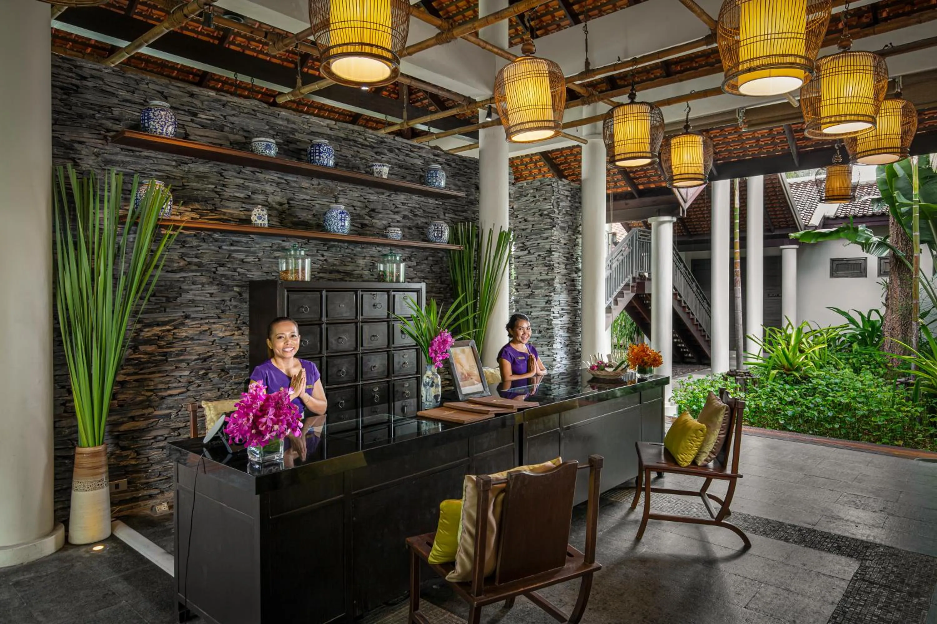 Spa and wellness centre/facilities in Anantara Lawana Koh Samui Resort