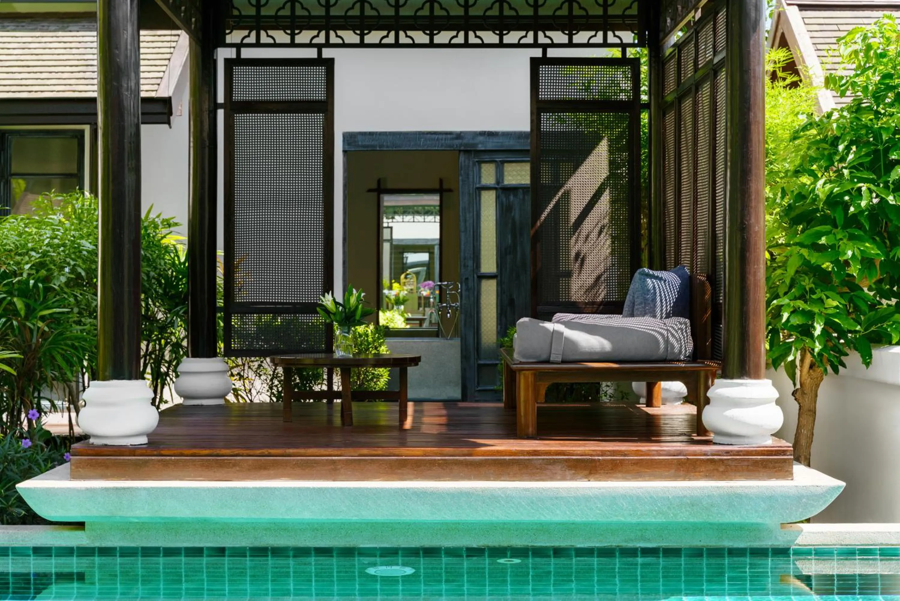 Patio in Anantara Lawana Koh Samui Resort