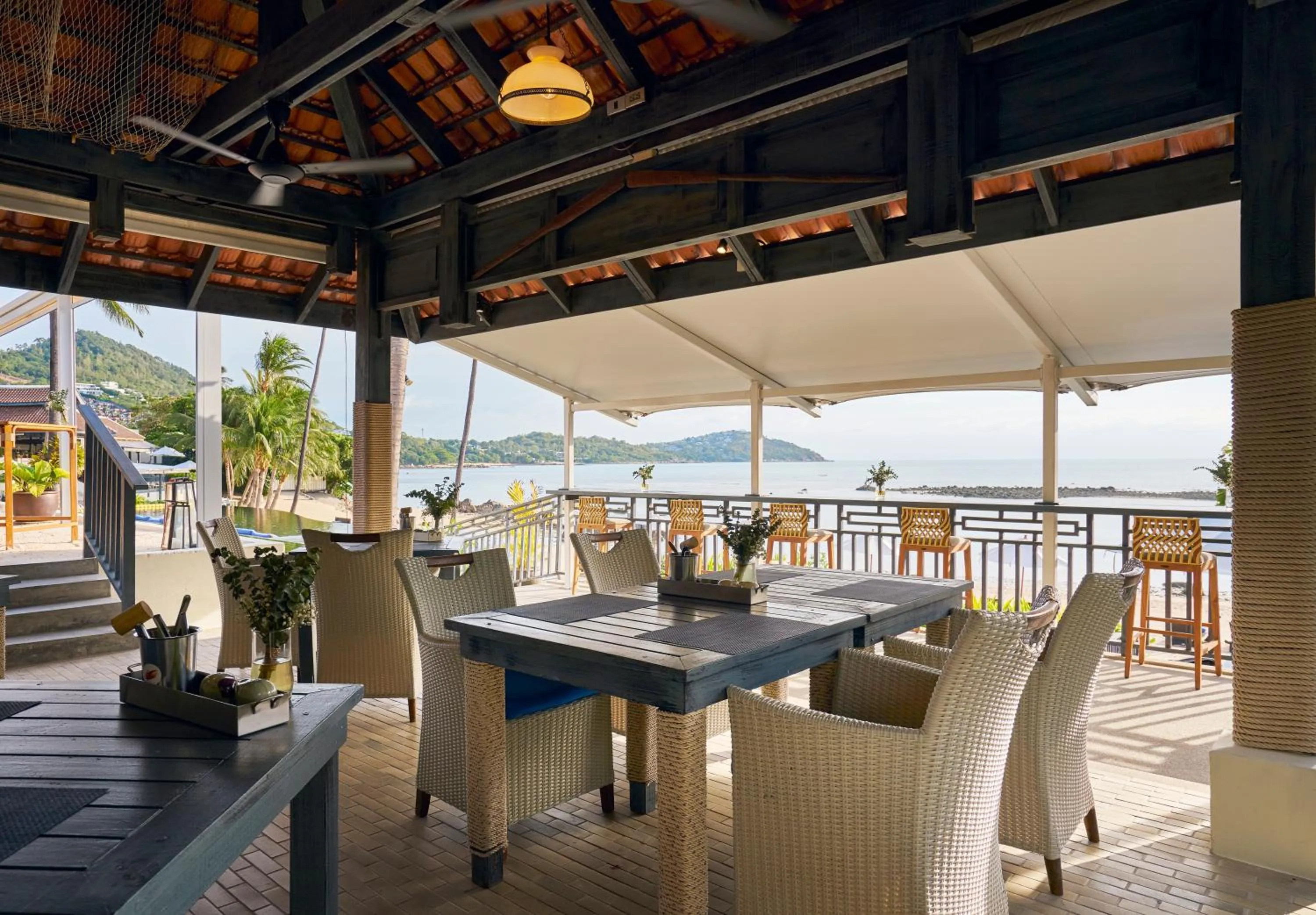 Patio in Anantara Lawana Koh Samui Resort