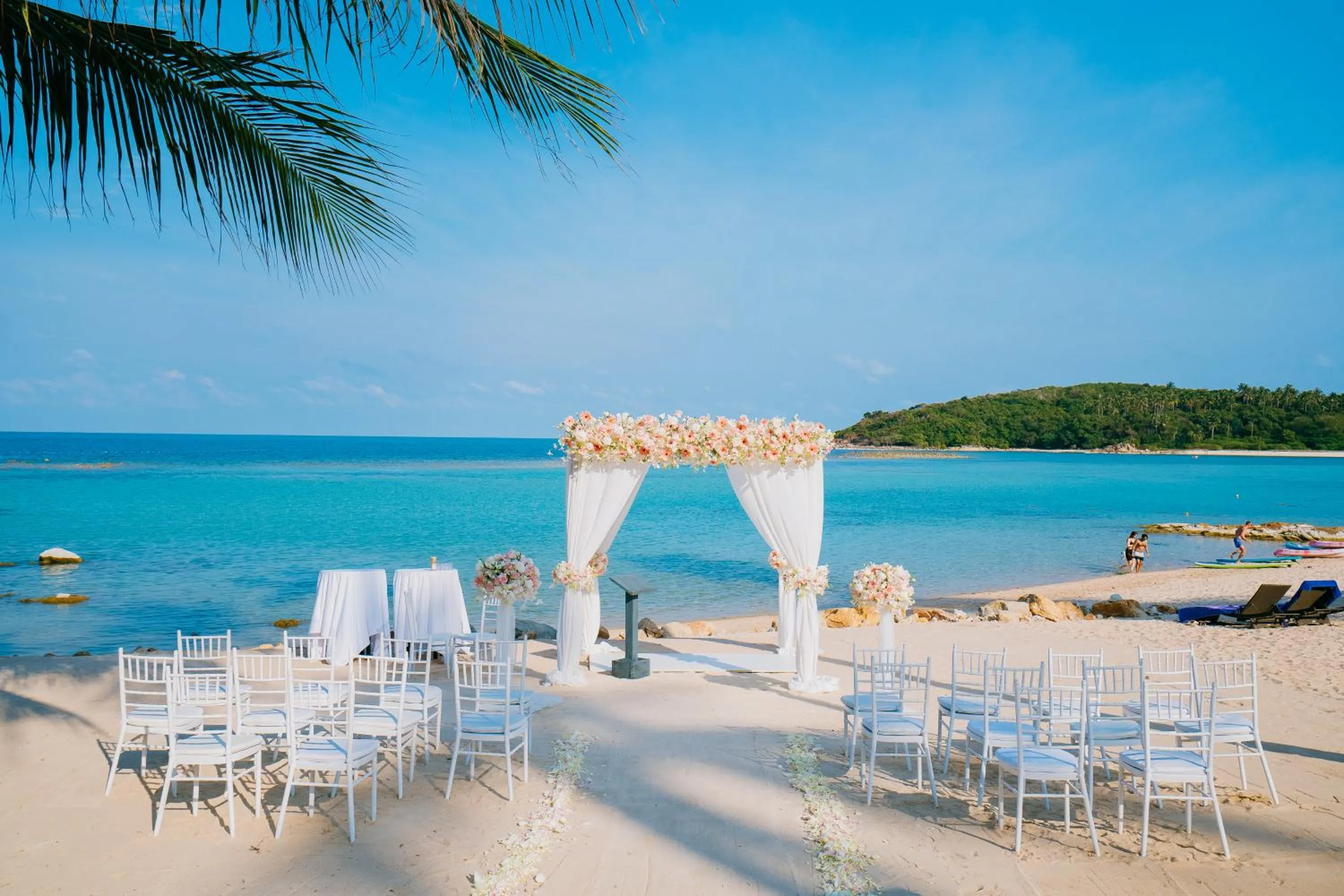 Natural landscape in Anantara Lawana Koh Samui Resort