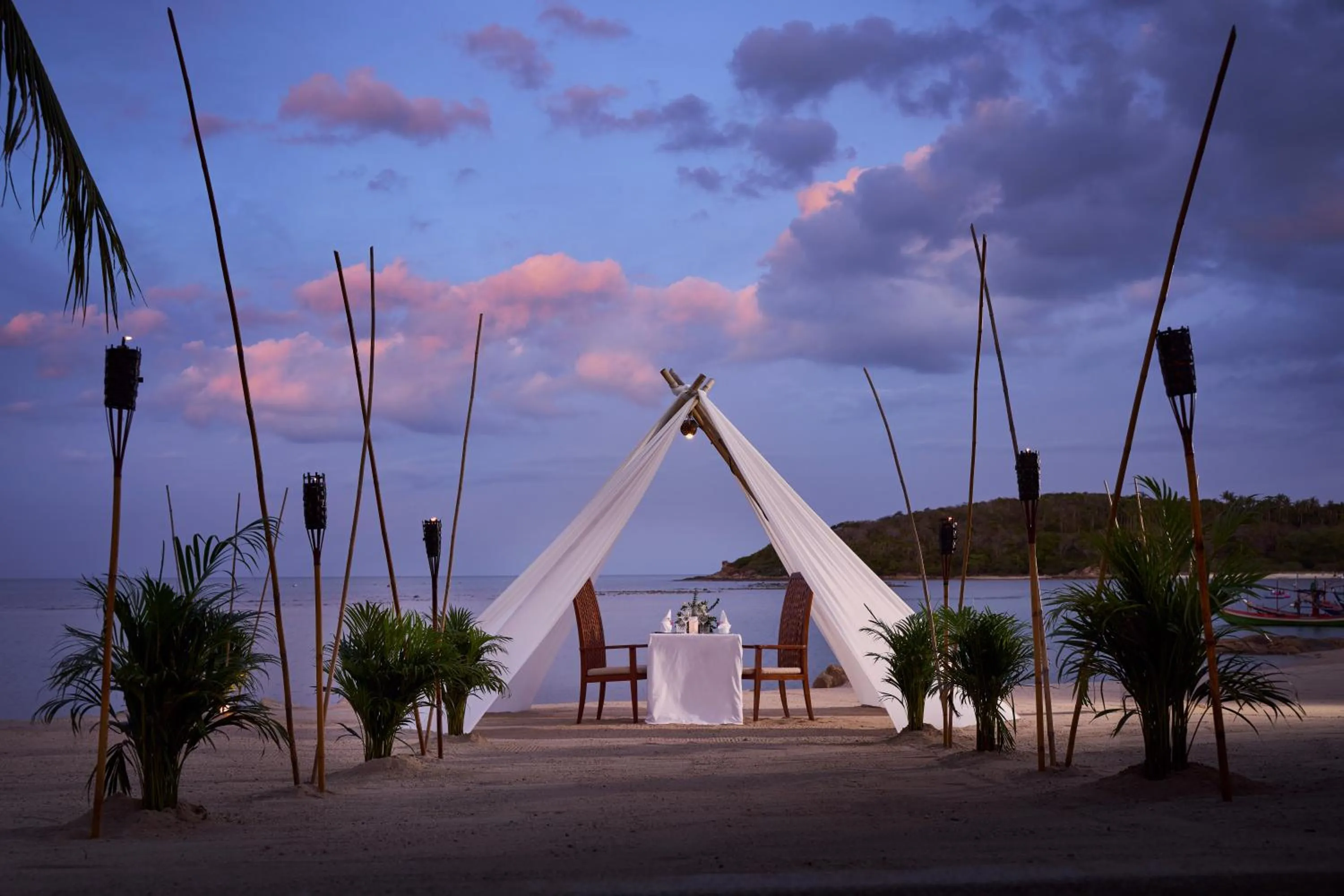 Natural landscape in Anantara Lawana Koh Samui Resort