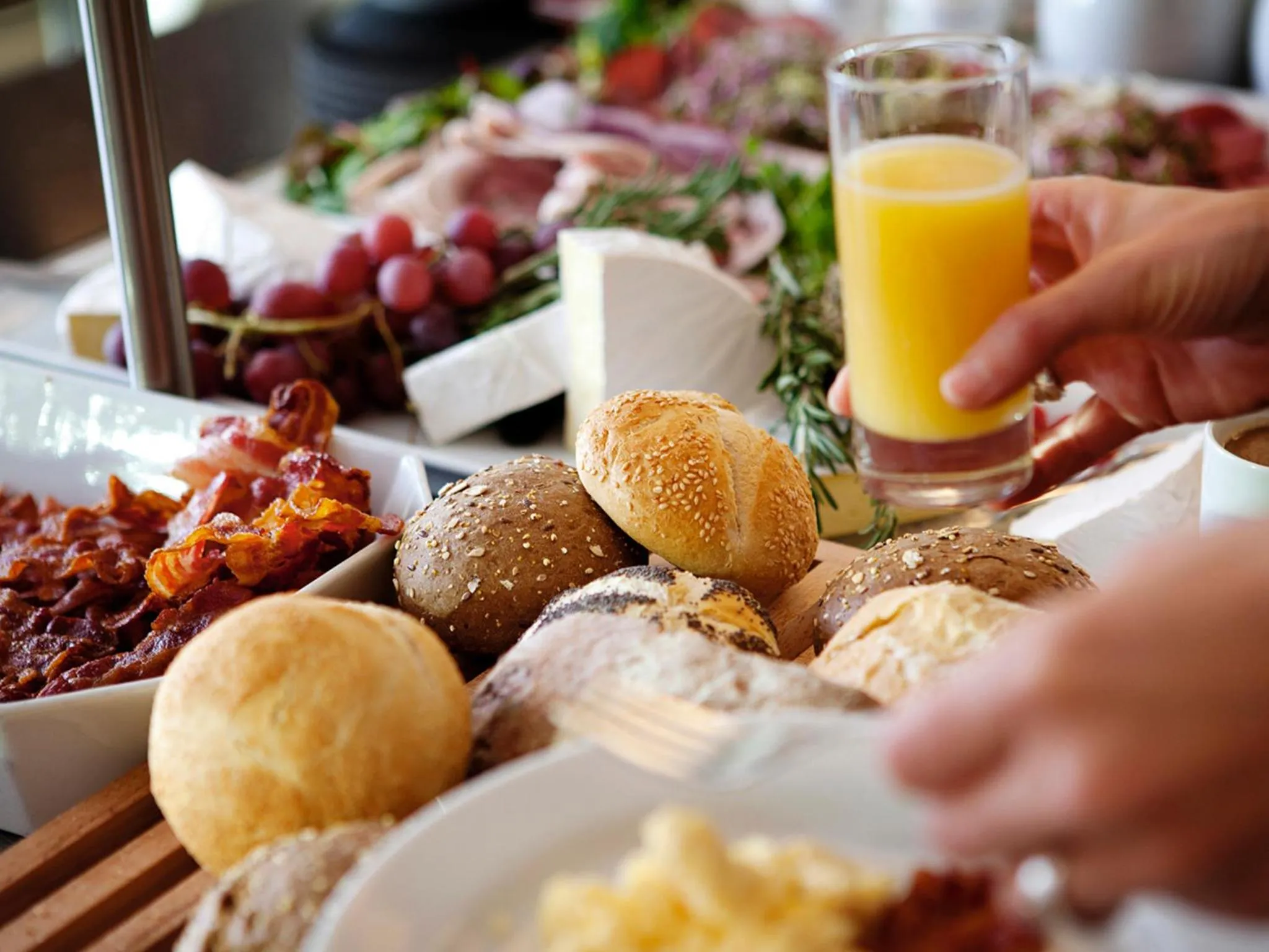 Breakfast in Hotel Ry