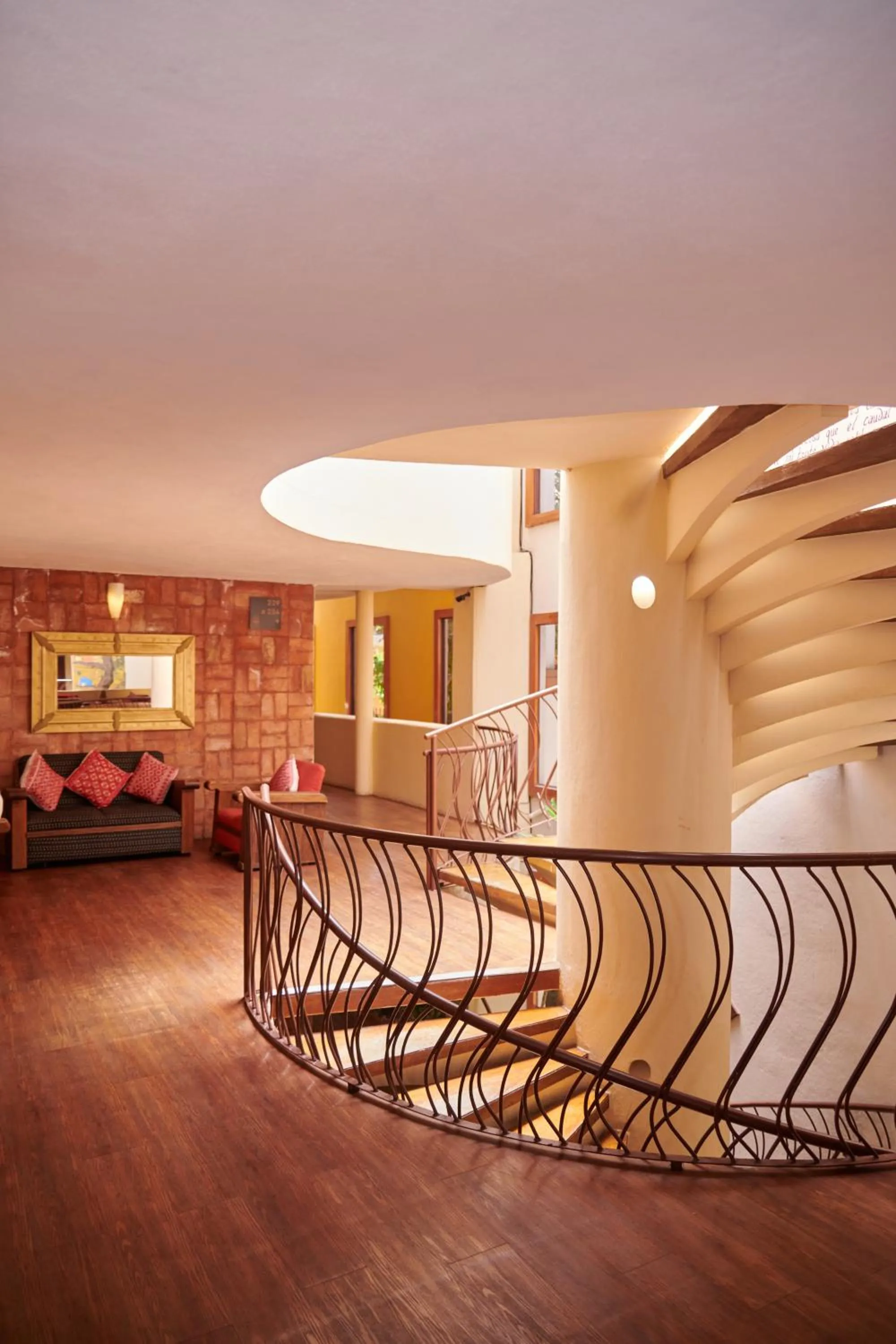 Library in Hotel Mansion Del Valle