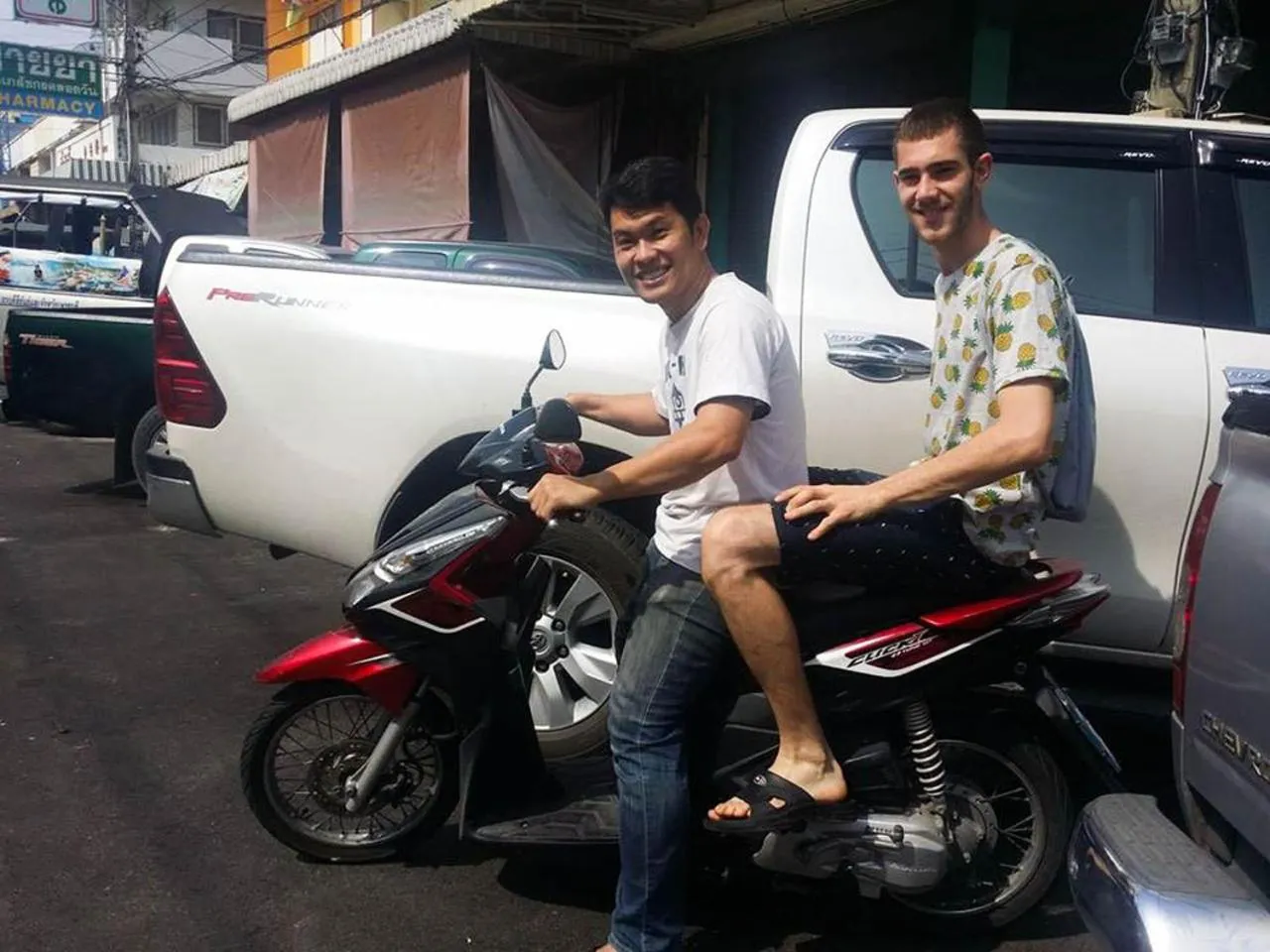 Off site in HuaHin Night Market Hostel