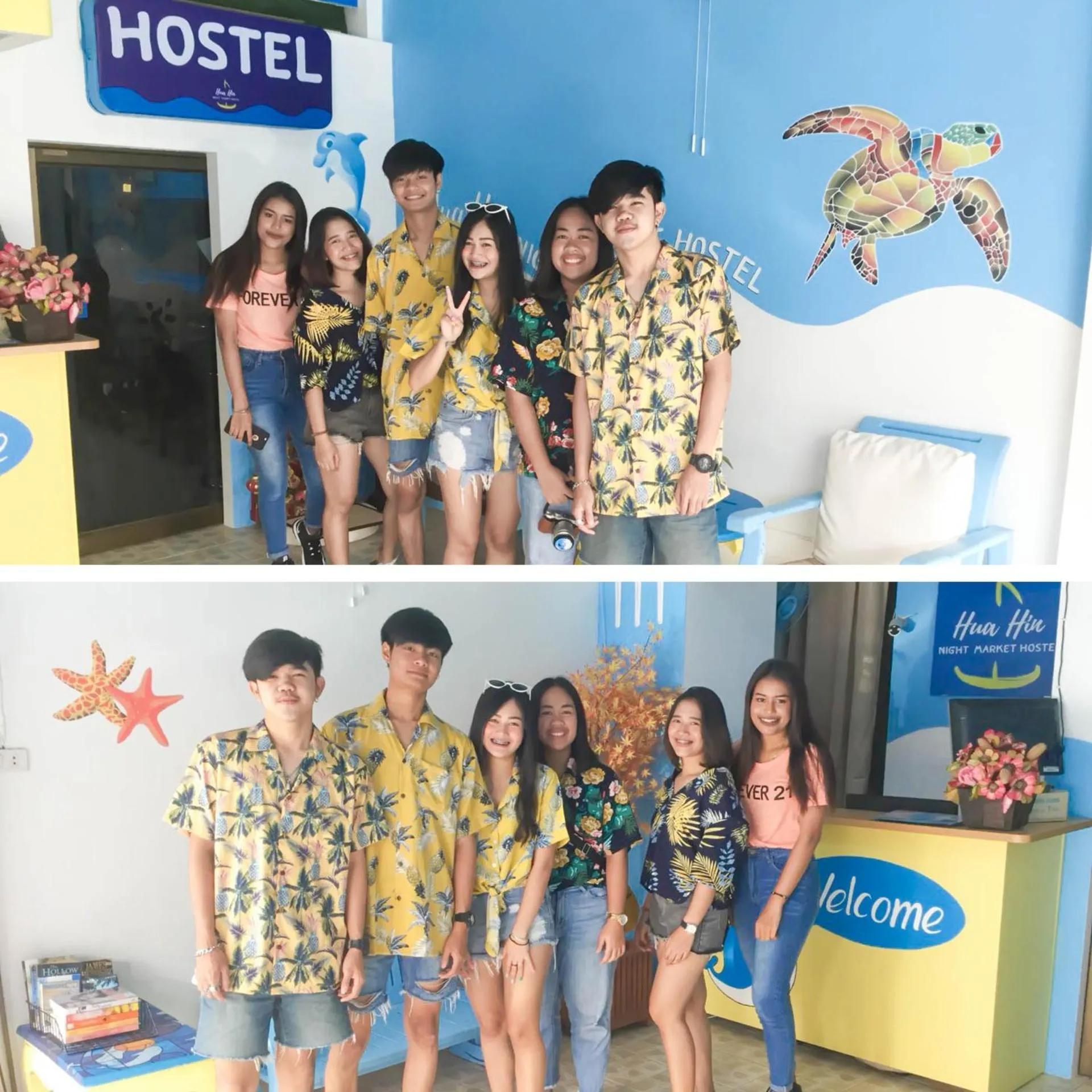 Facade/entrance in HuaHin Night Market Hostel