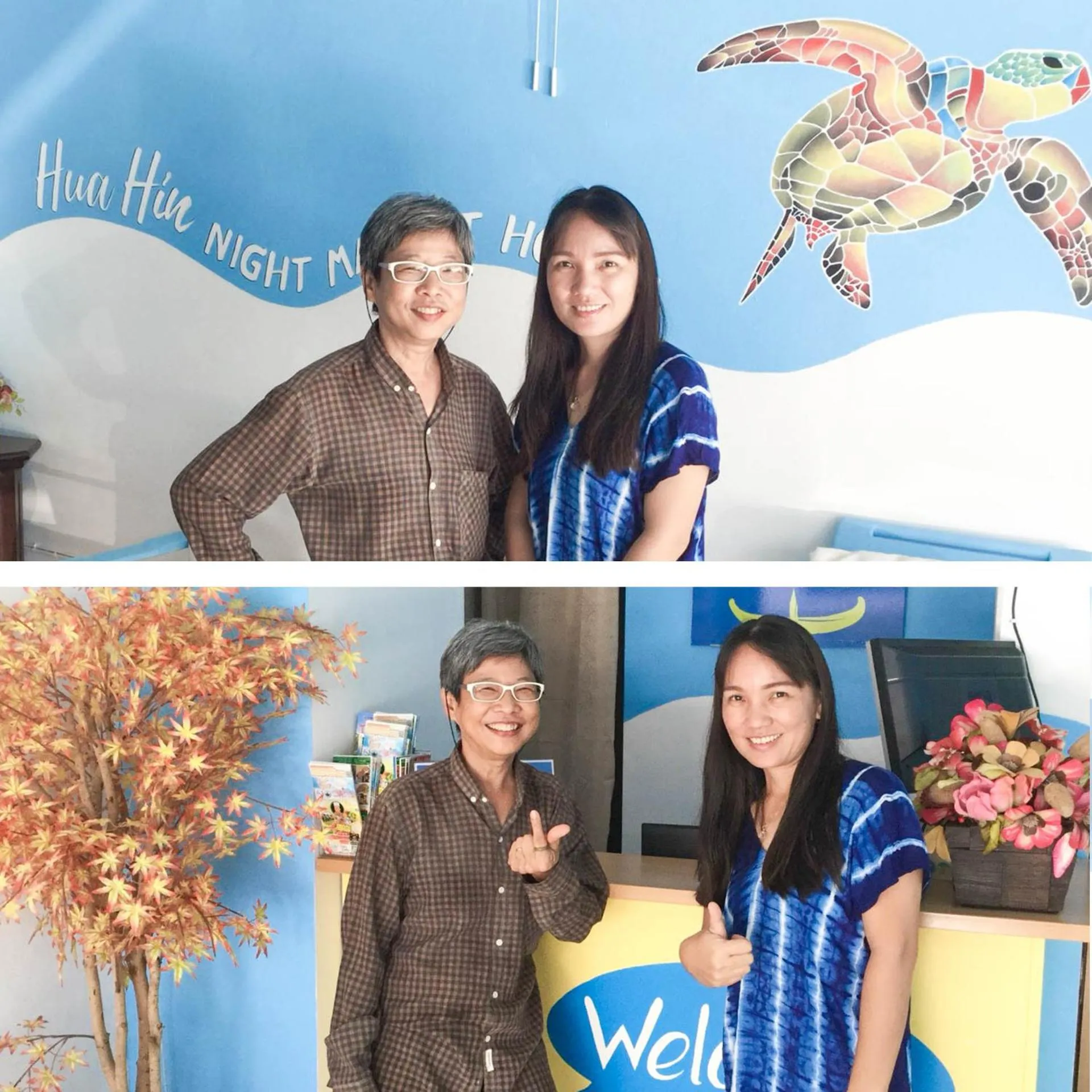 Staff in HuaHin Night Market Hostel