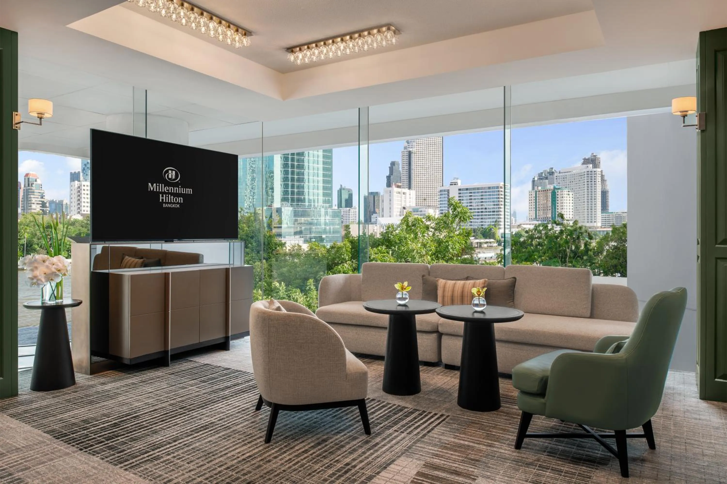 Meeting/conference room in Millennium Hilton Bangkok