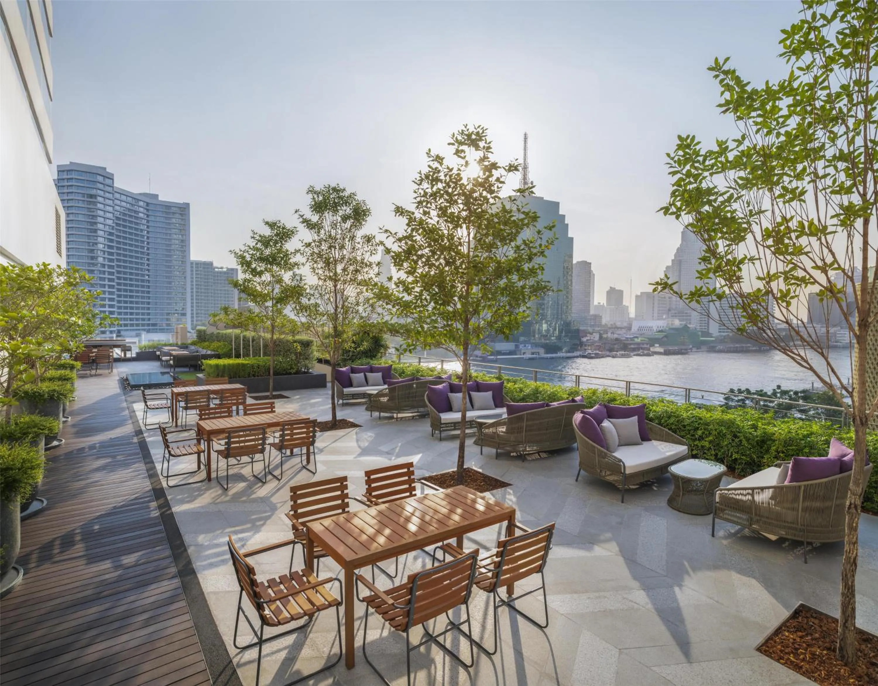 Beach in Millennium Hilton Bangkok