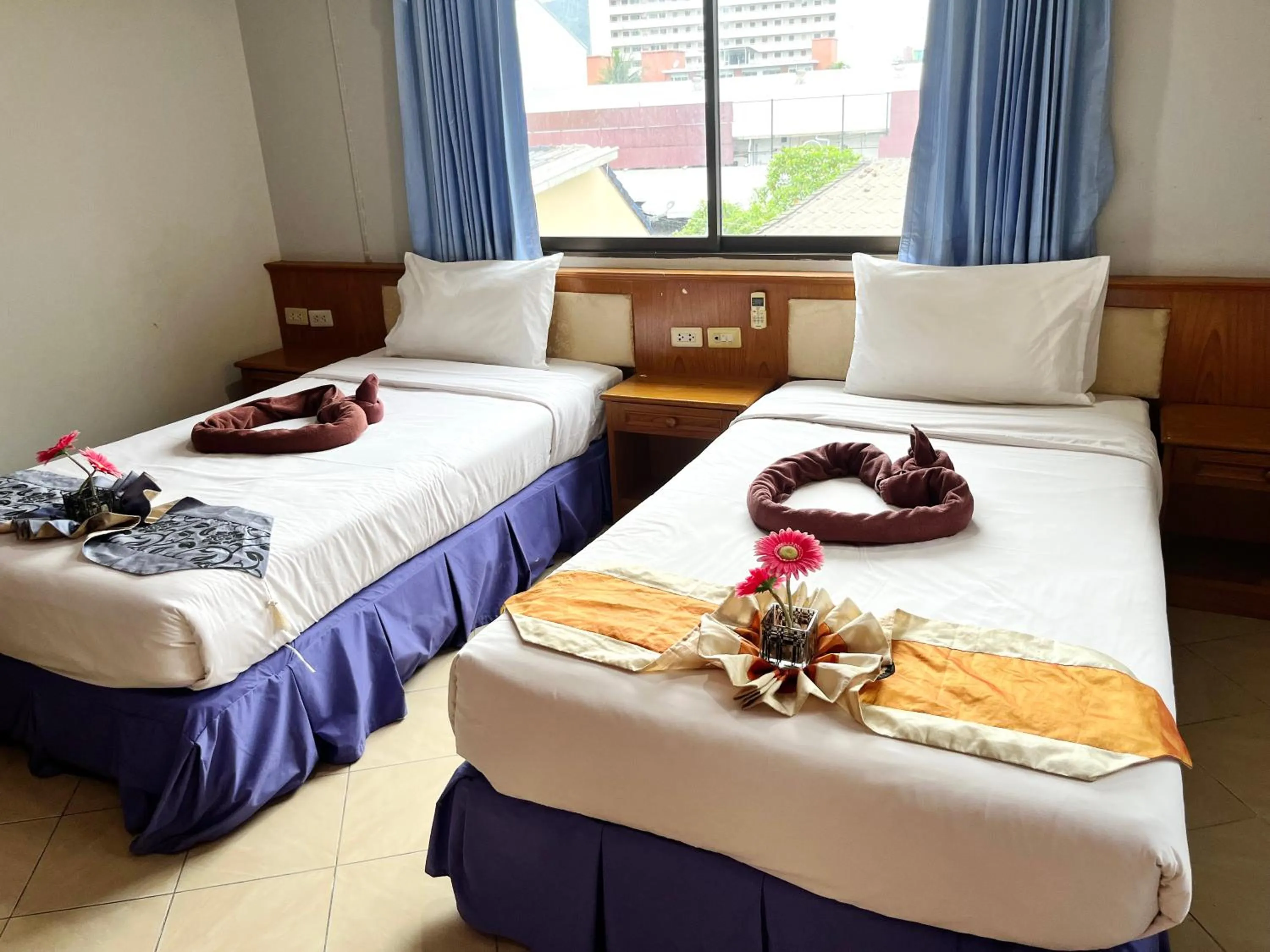 Bed in Patong Lamai Residence