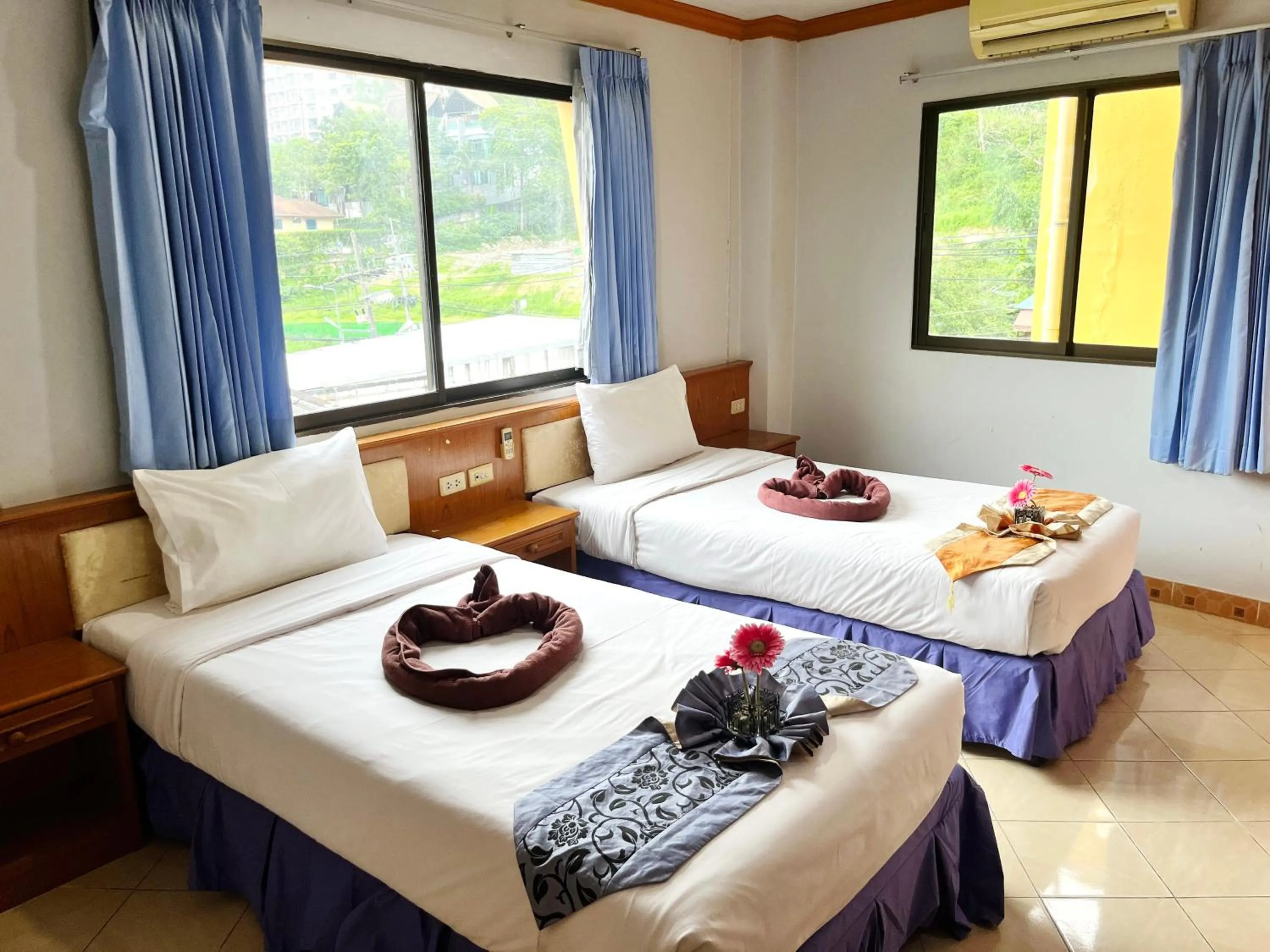 Bed in Patong Lamai Residence