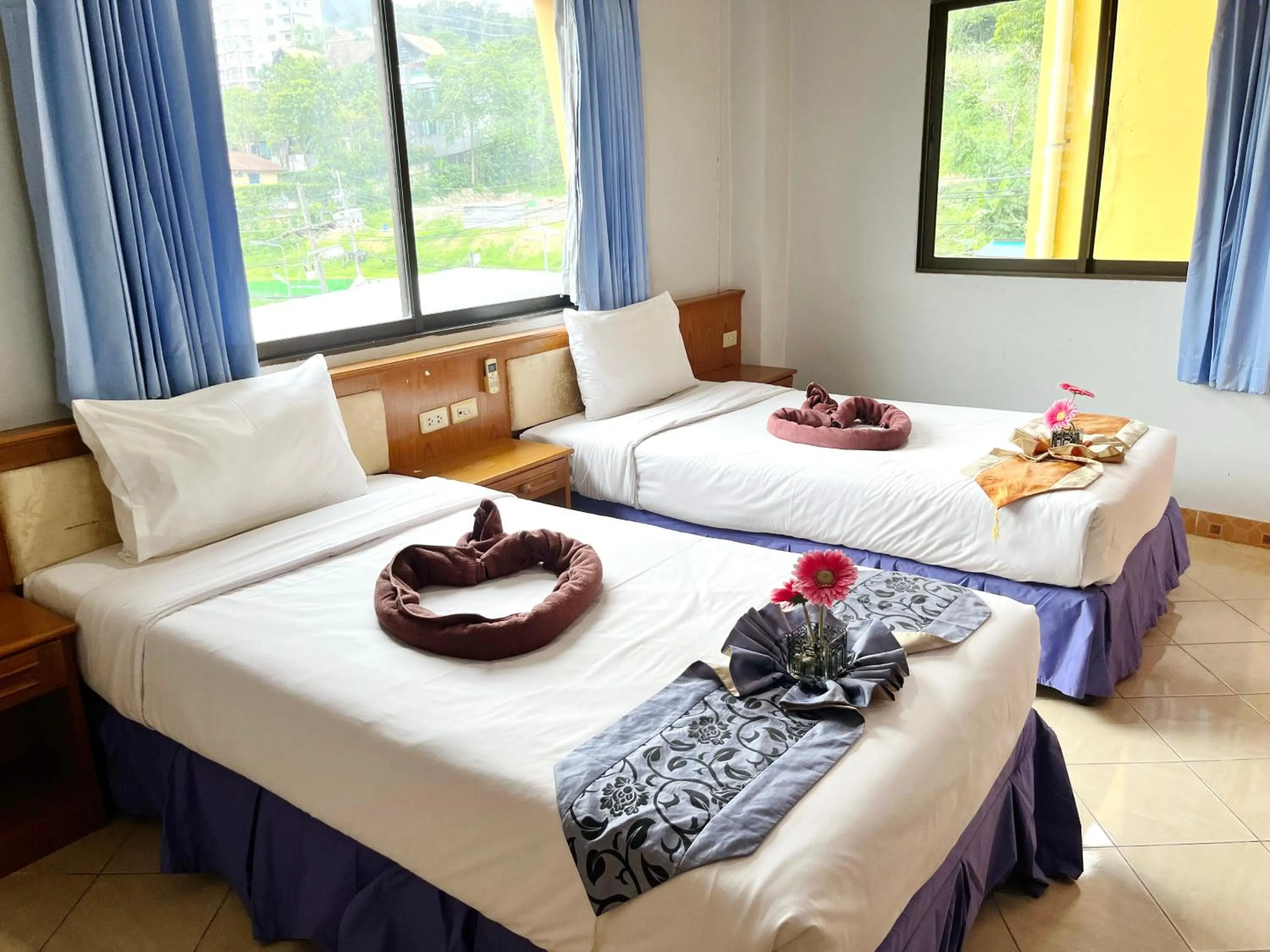 Bed in Patong Lamai Residence
